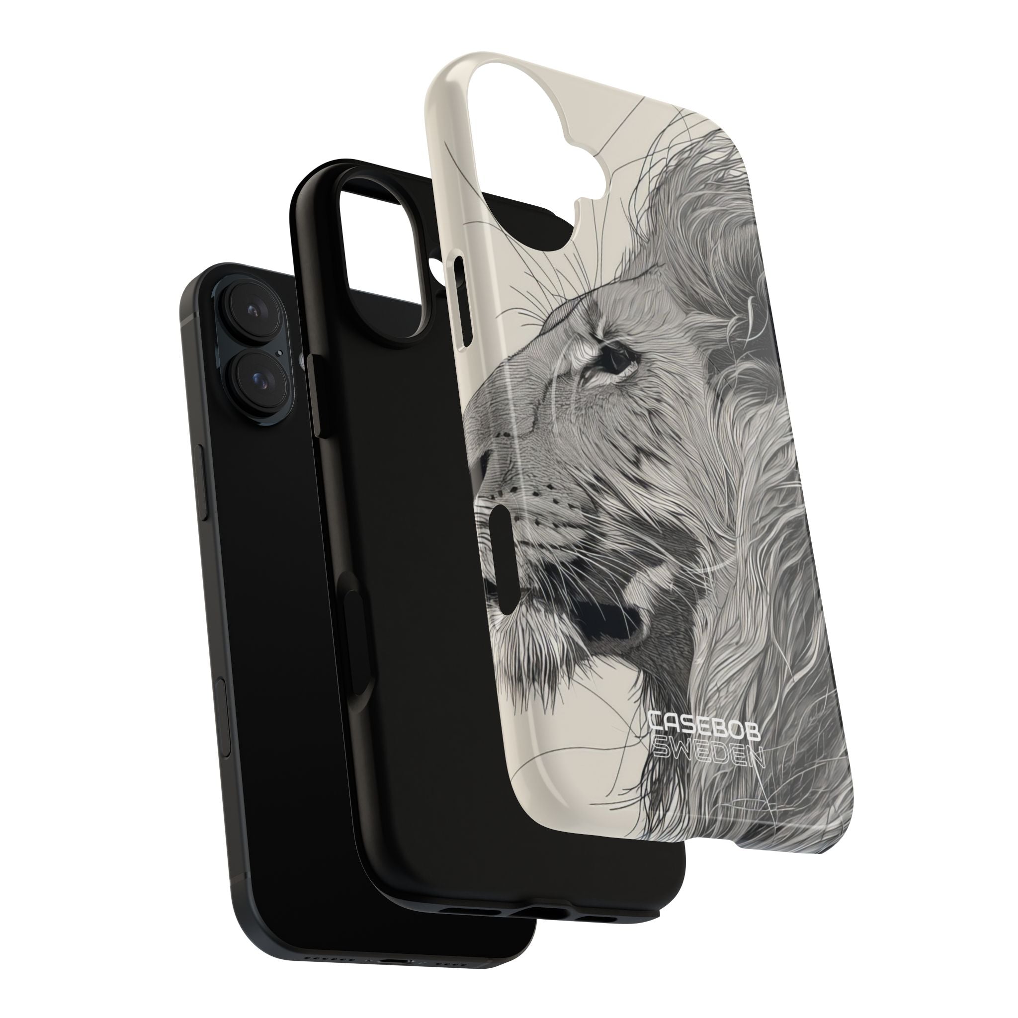 Majestic Lion Profile iPhone 16 - Tough+