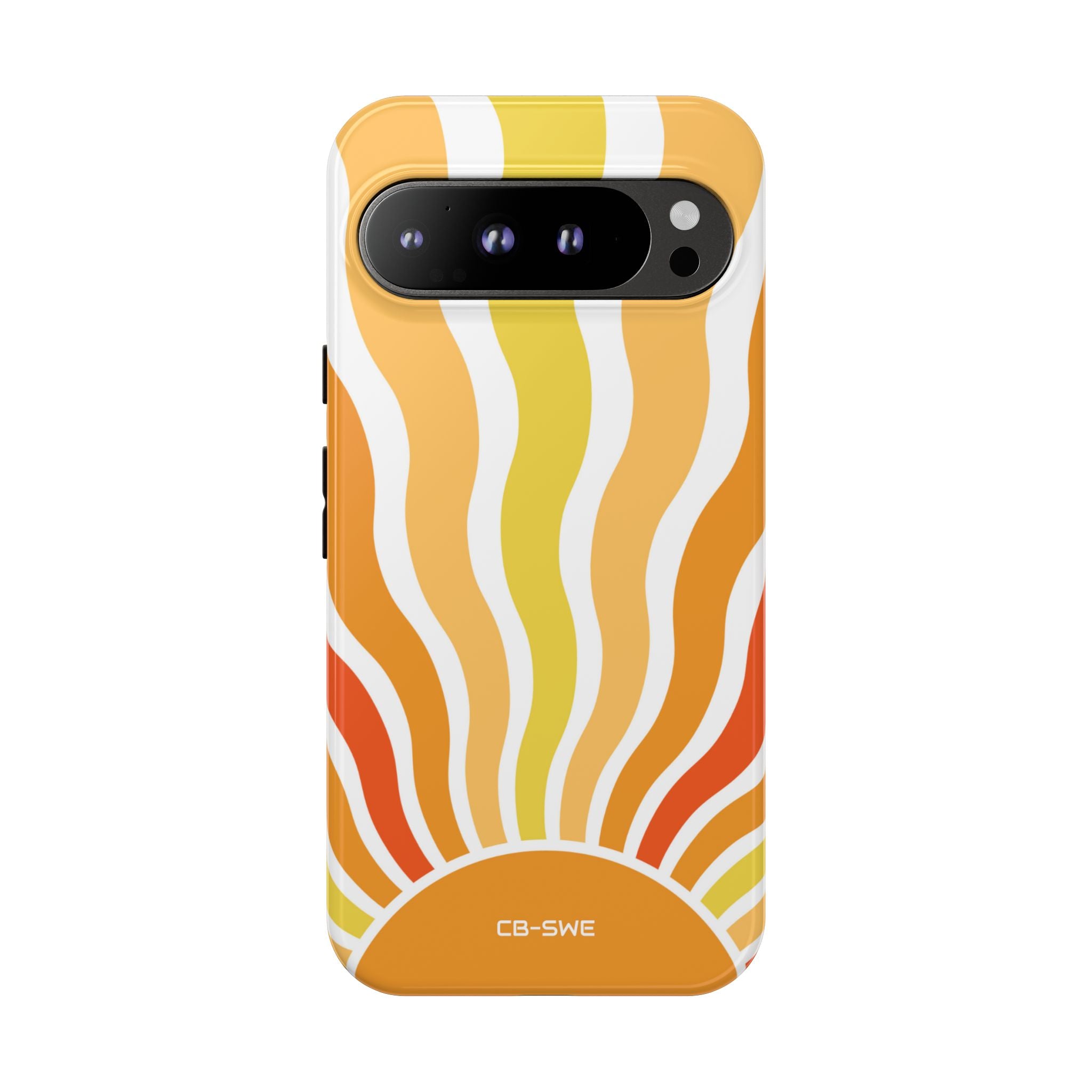 Retro Sunshine Waves - Google Pixel Case