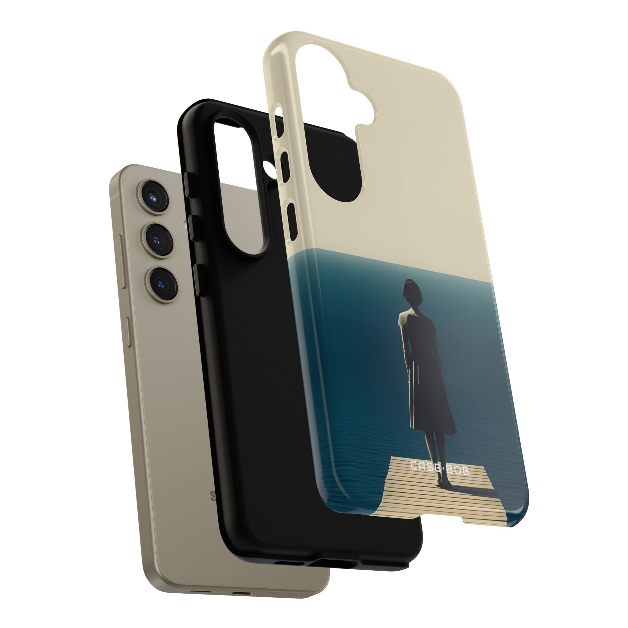 Pier Reflection Samsung S24 Case - Tough