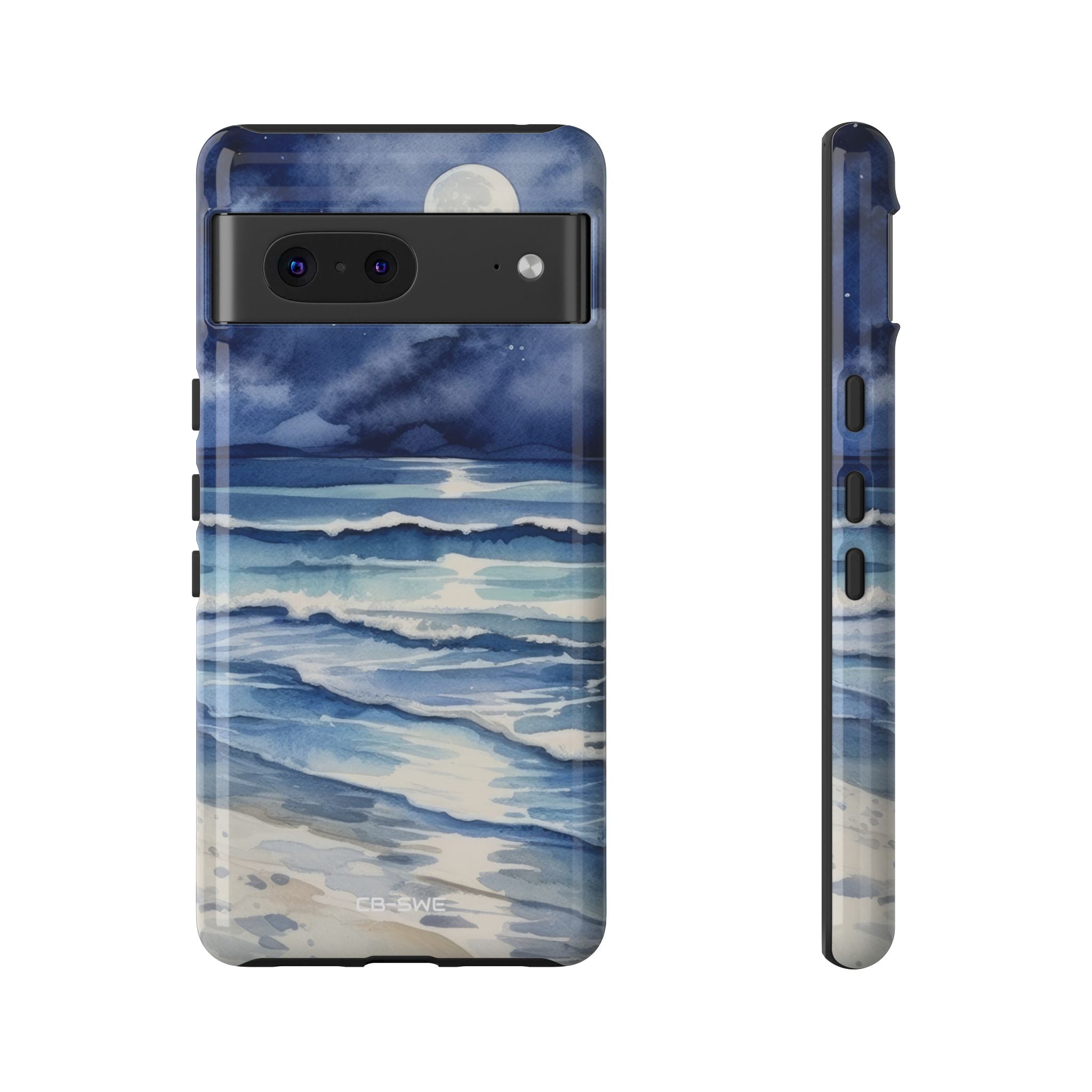 Moonlight Reflects Waves - Google Pixel Case