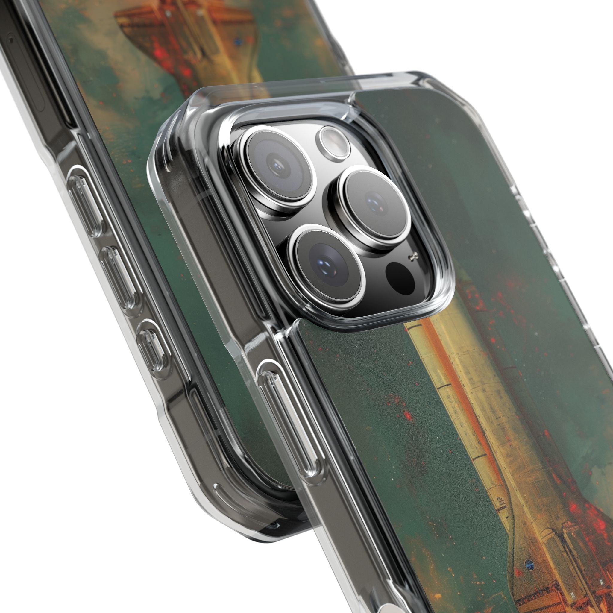 Cosmic Shuttle Ascent iPhone 16 - Impact Clear+