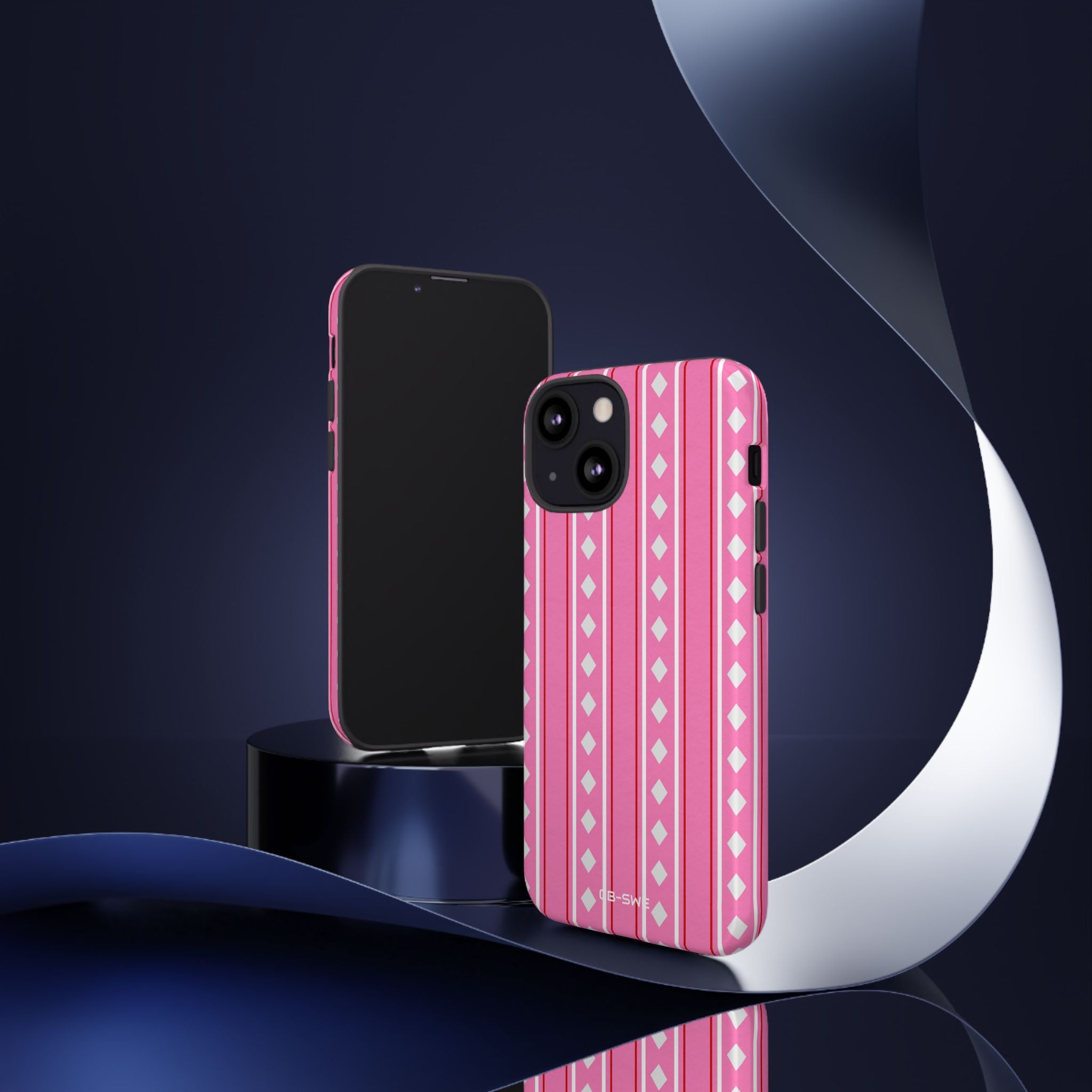 Pink Diamonds Symmetry - iPhone Case