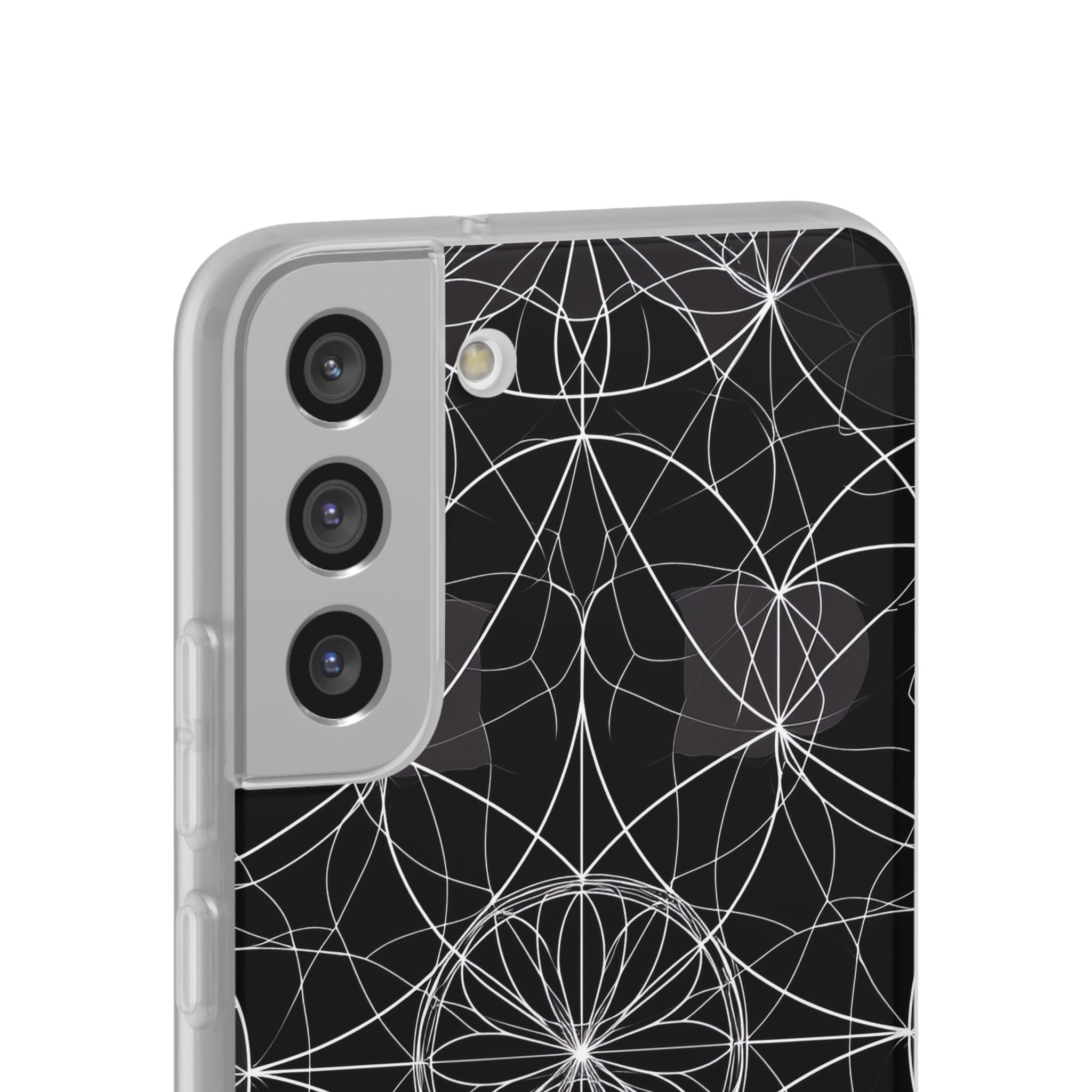 Radiant Petal Orbit Samsung S22 Plus Case - Soft