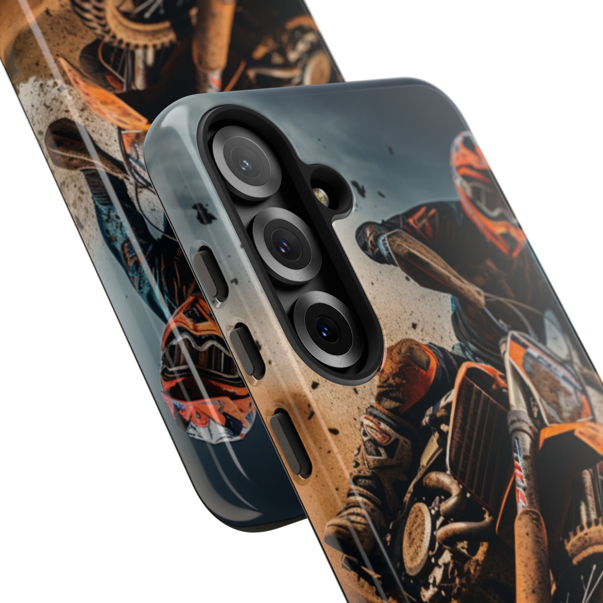 Rider Amidst Desert Fury - Samsung Case