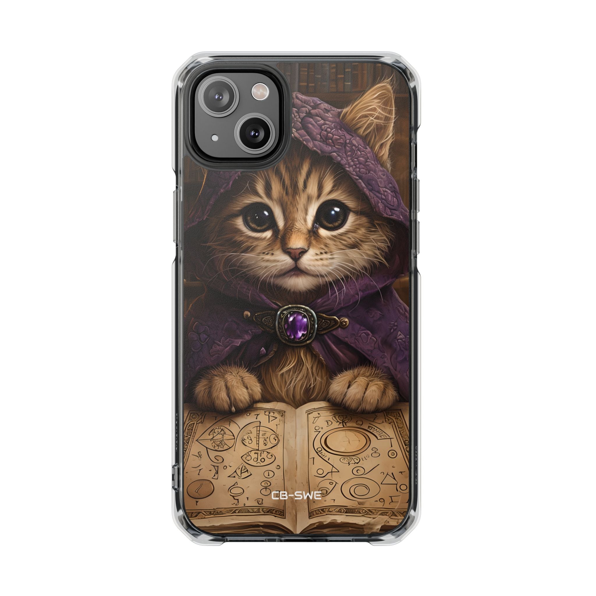 Mystical Wizard Cat iPhone Case - Impact