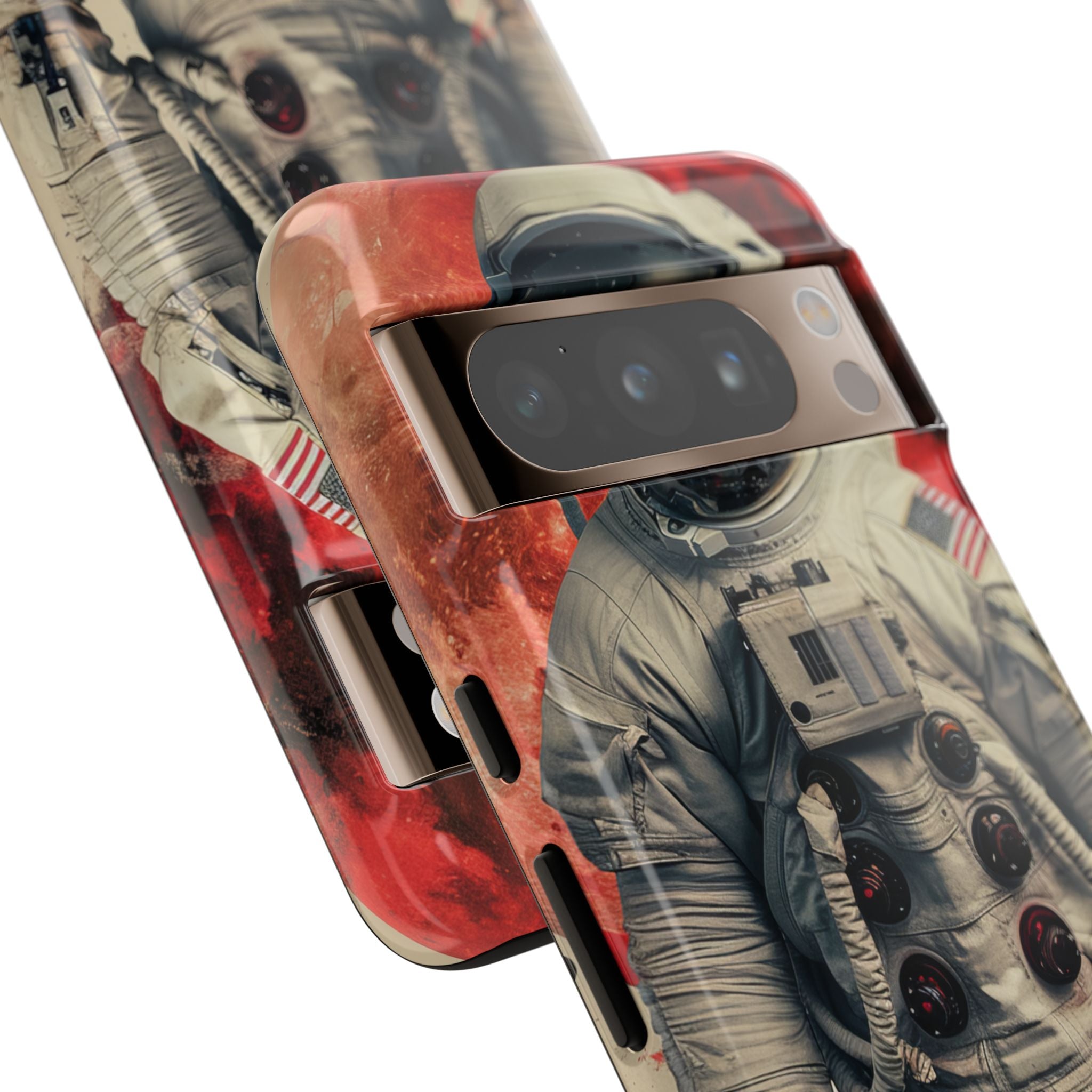 Sogno Passeggiata Spaziale Cremisi Google Pixel 8 - Tough