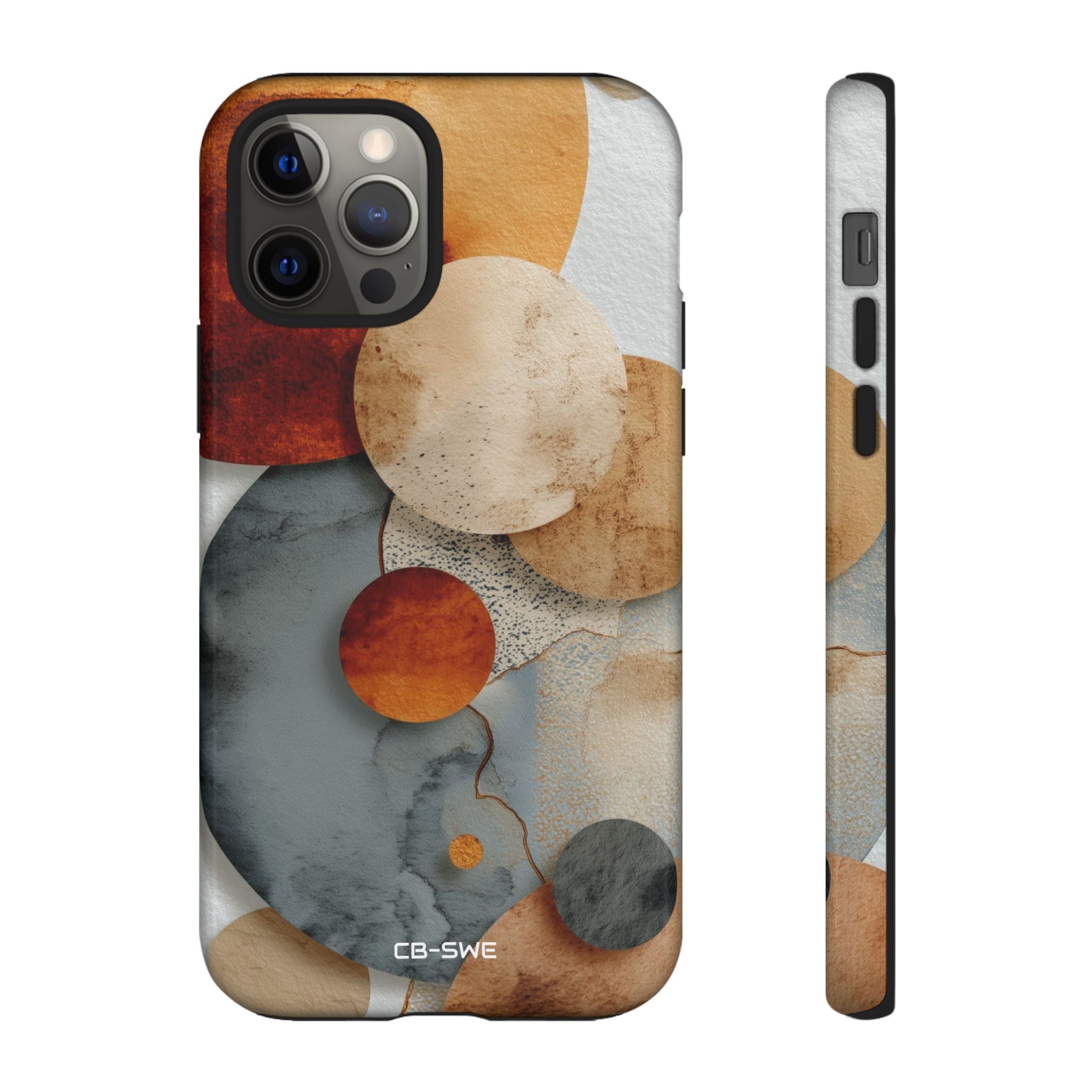 Circles Embrace Warmth - iPhone Case