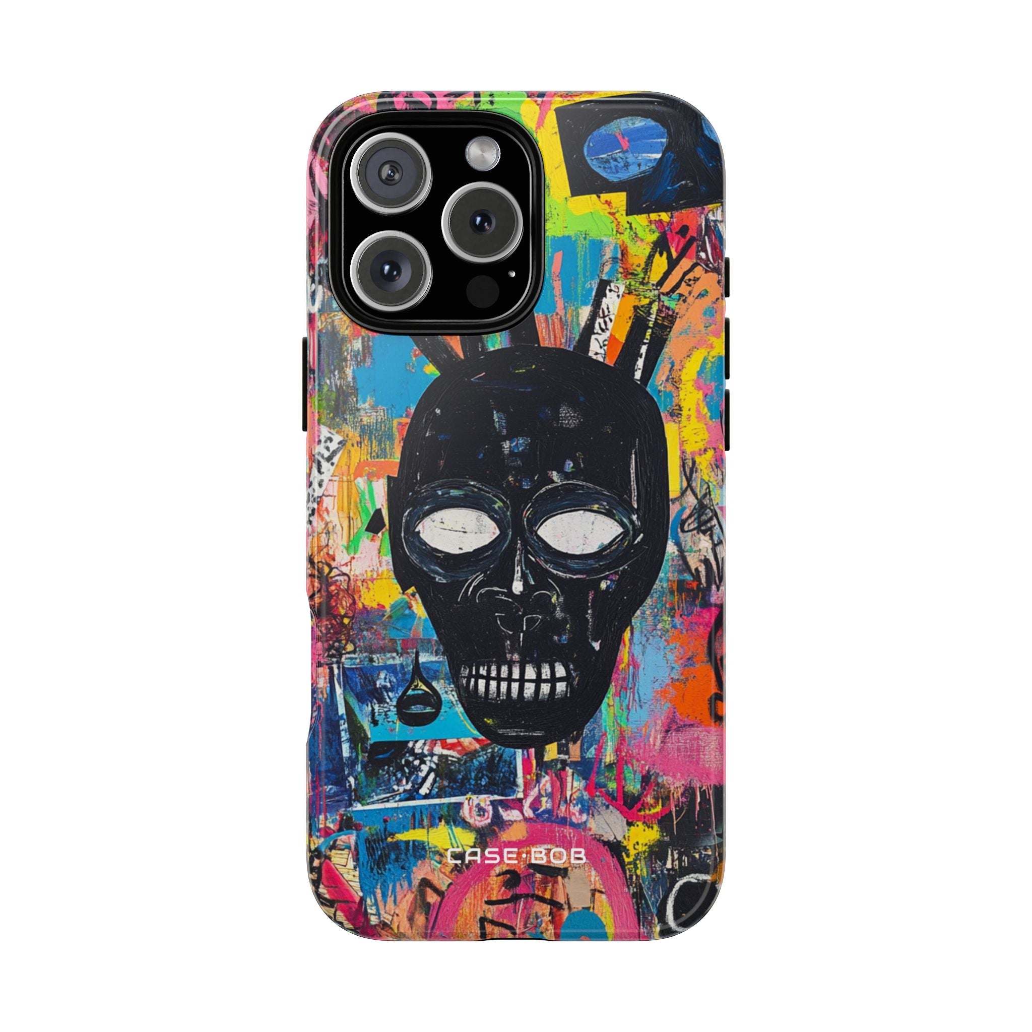 Skull Vortex iPhone 16 Pro Max Case - Tough