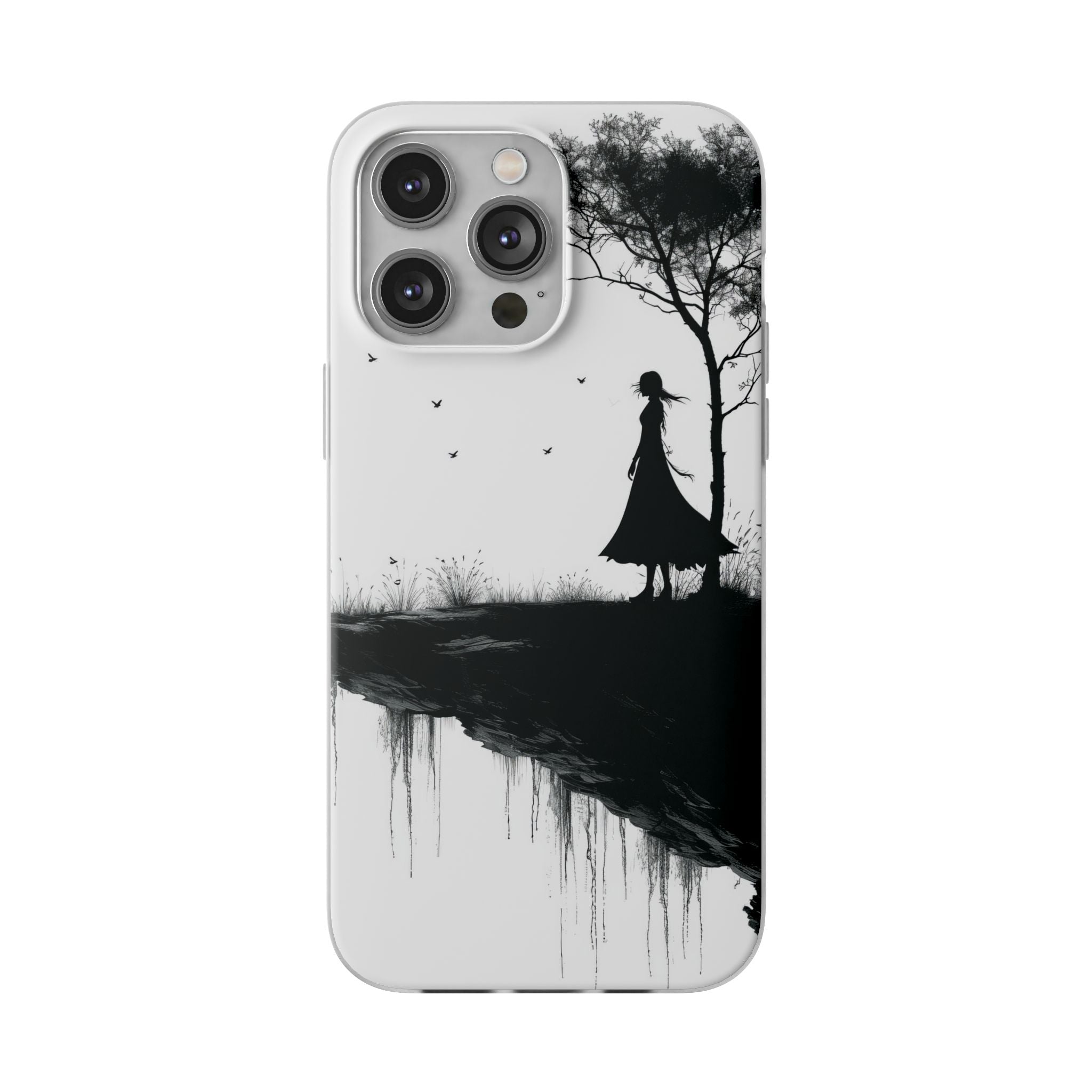 Cliffside Silhouette iPhone 14 Pro Max Case - Soft