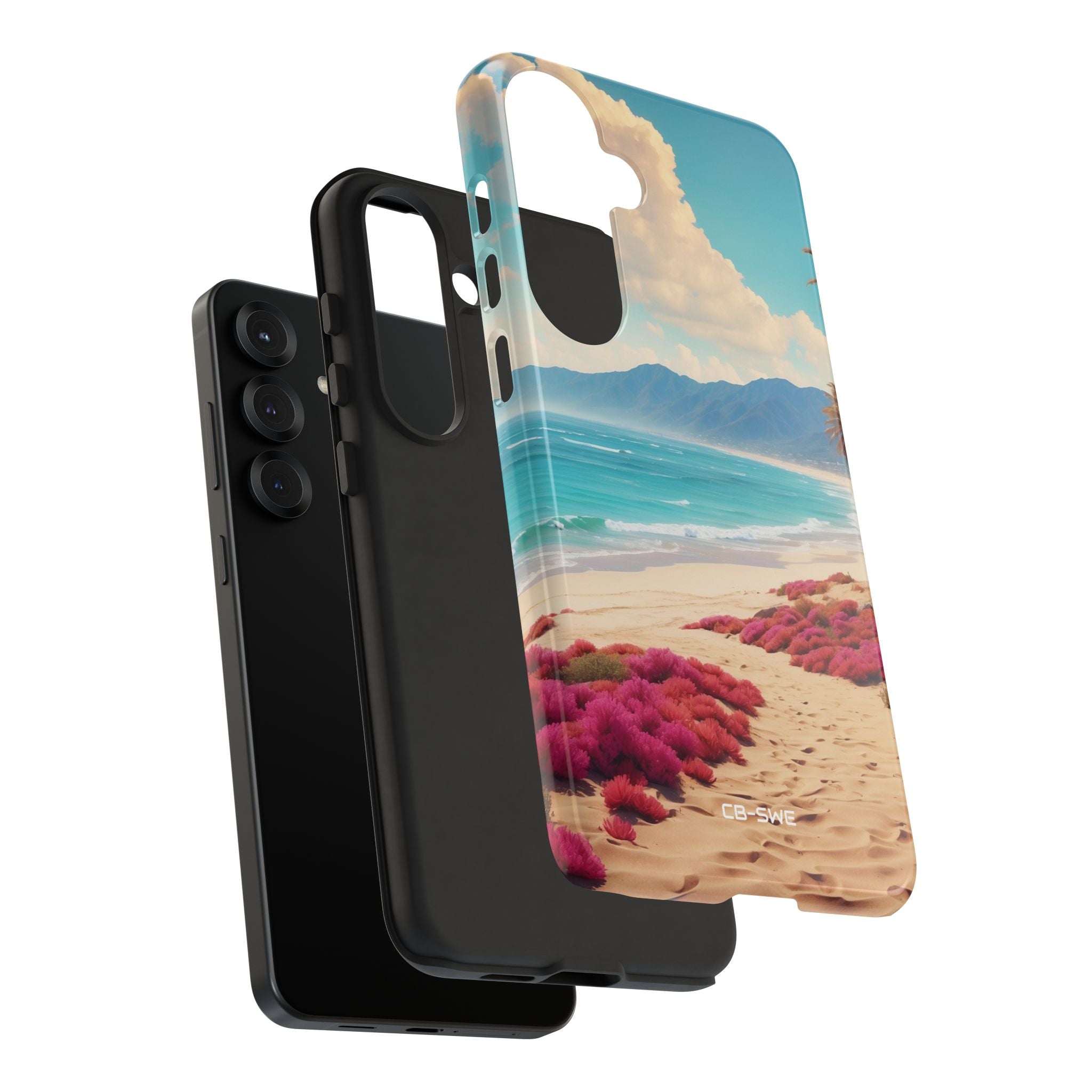 Footprints Trace Sand - Samsung Case