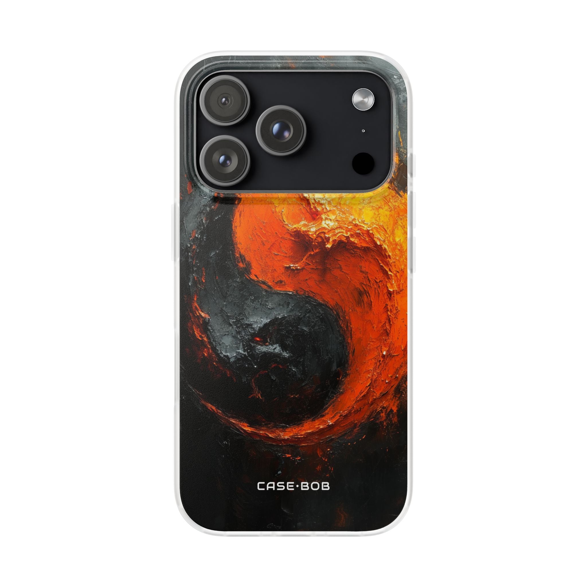 Molten Yin-Yang iPhone 17 Pro Case - Soft