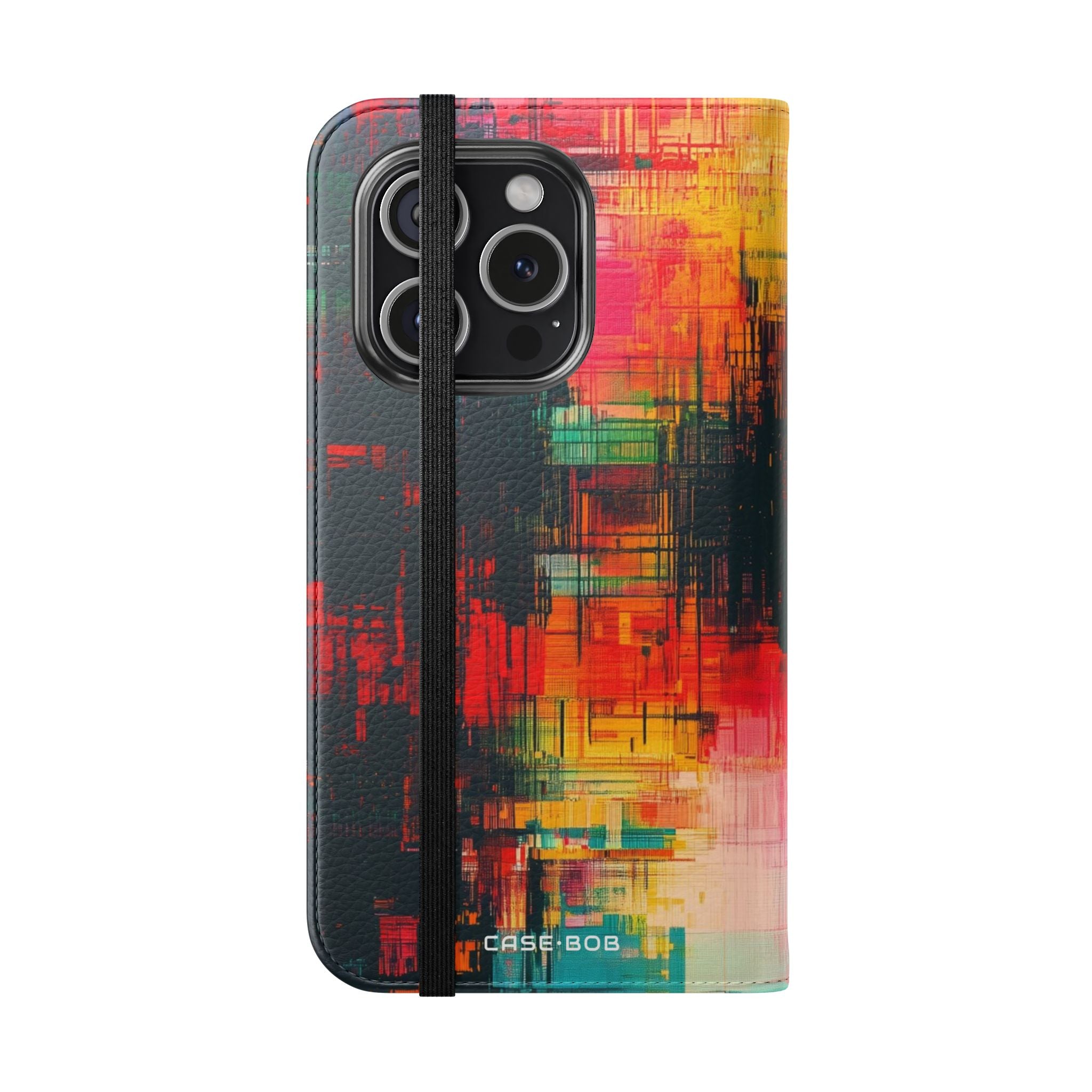 Neon Prism - iPhone 15 Pro Case - Wallet
