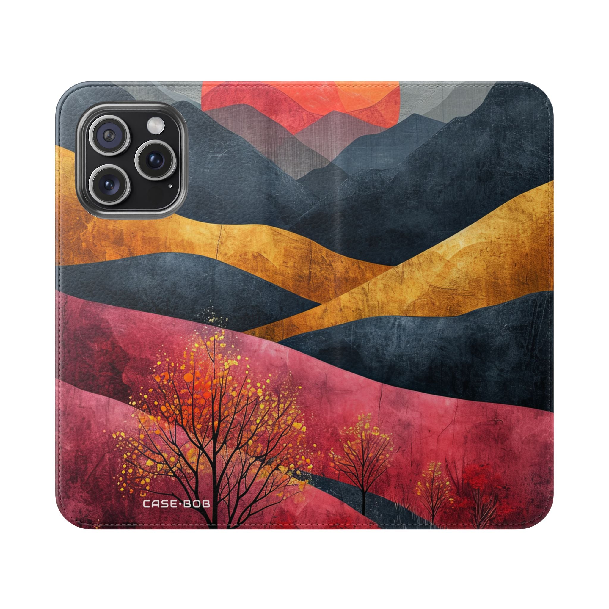 Sunset Hills - iPhone 15 Pro Max Case - Wallet
