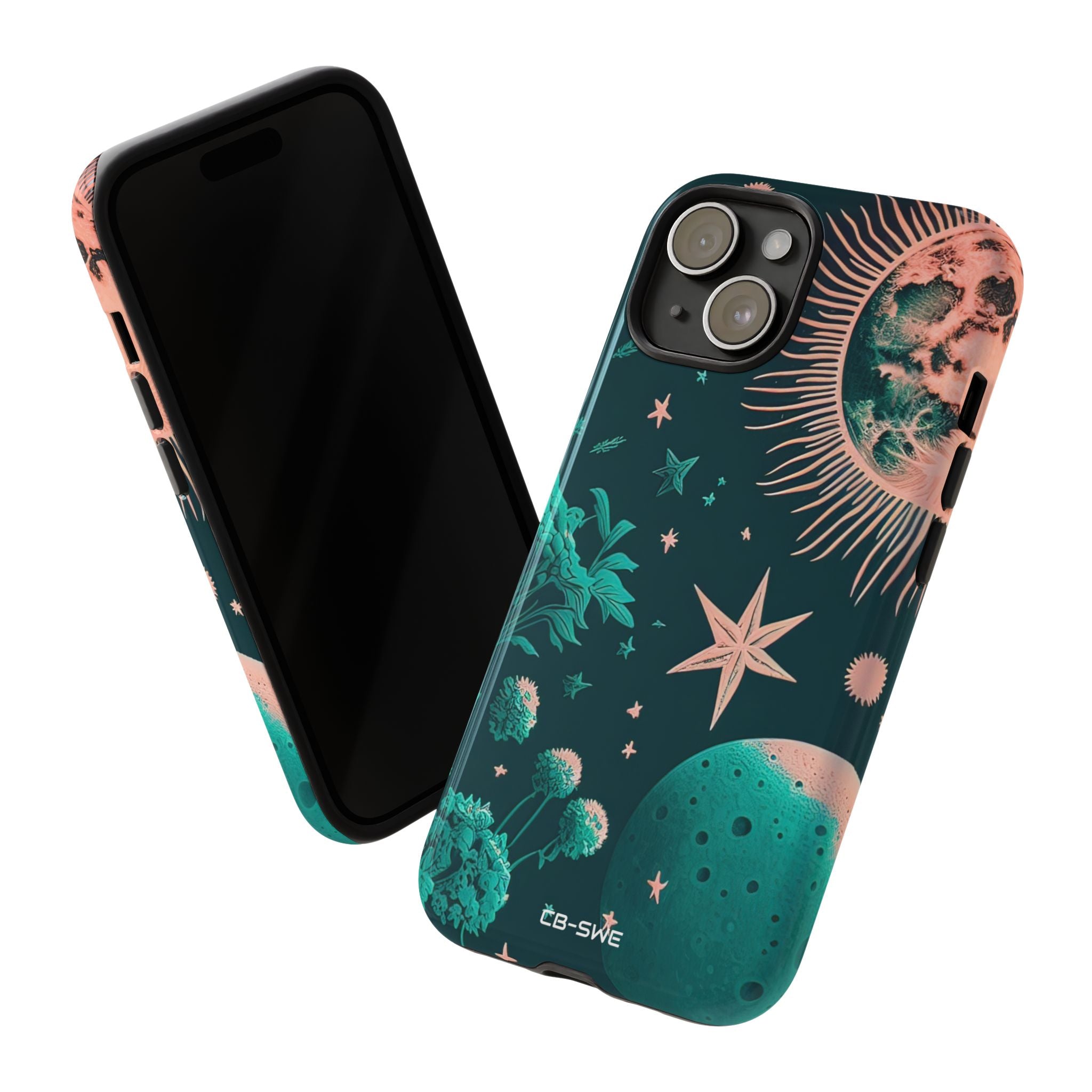 Celestial Botanical Night - iPhone Case