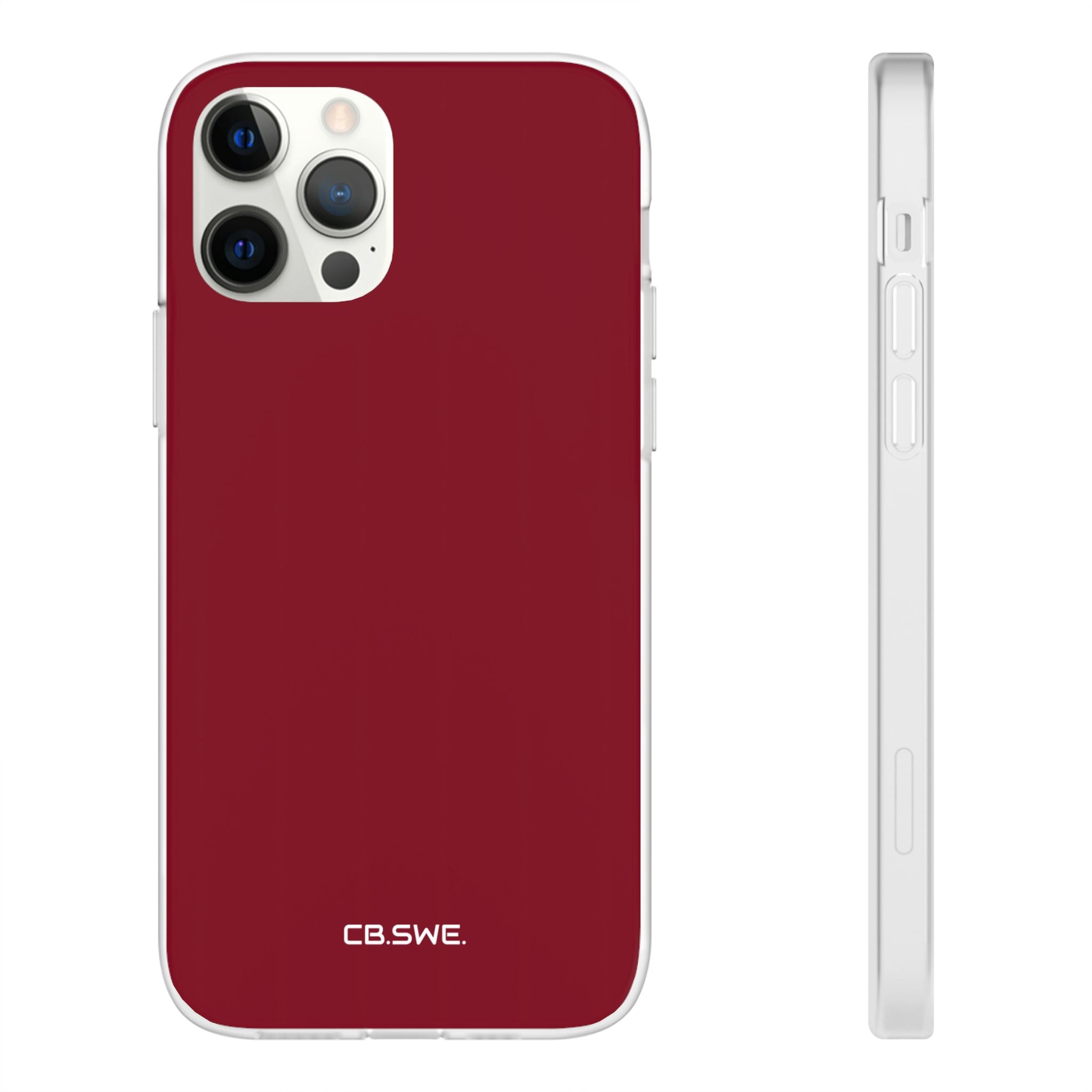 Burgundy iPhone Case - Flexi