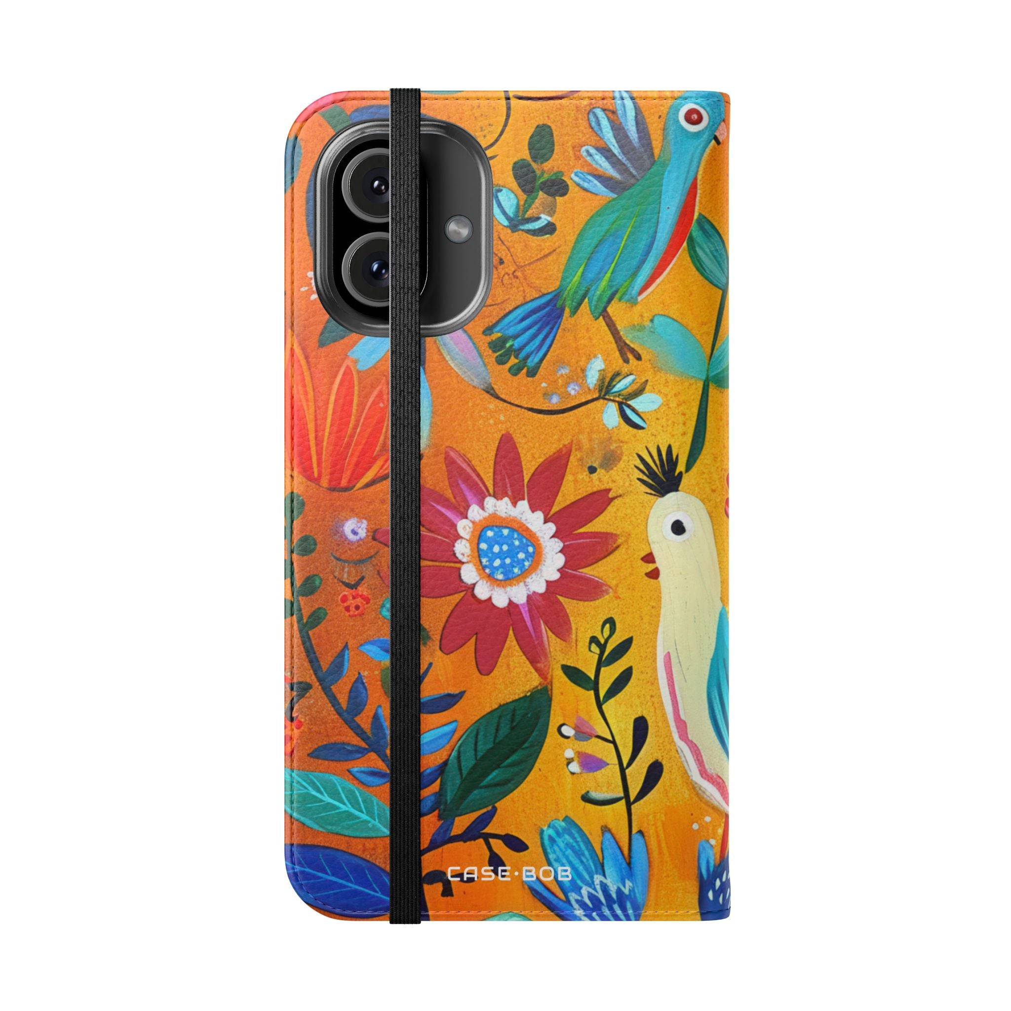 Bluebird Bloom - iPhone 16 Plus Case - Wallet