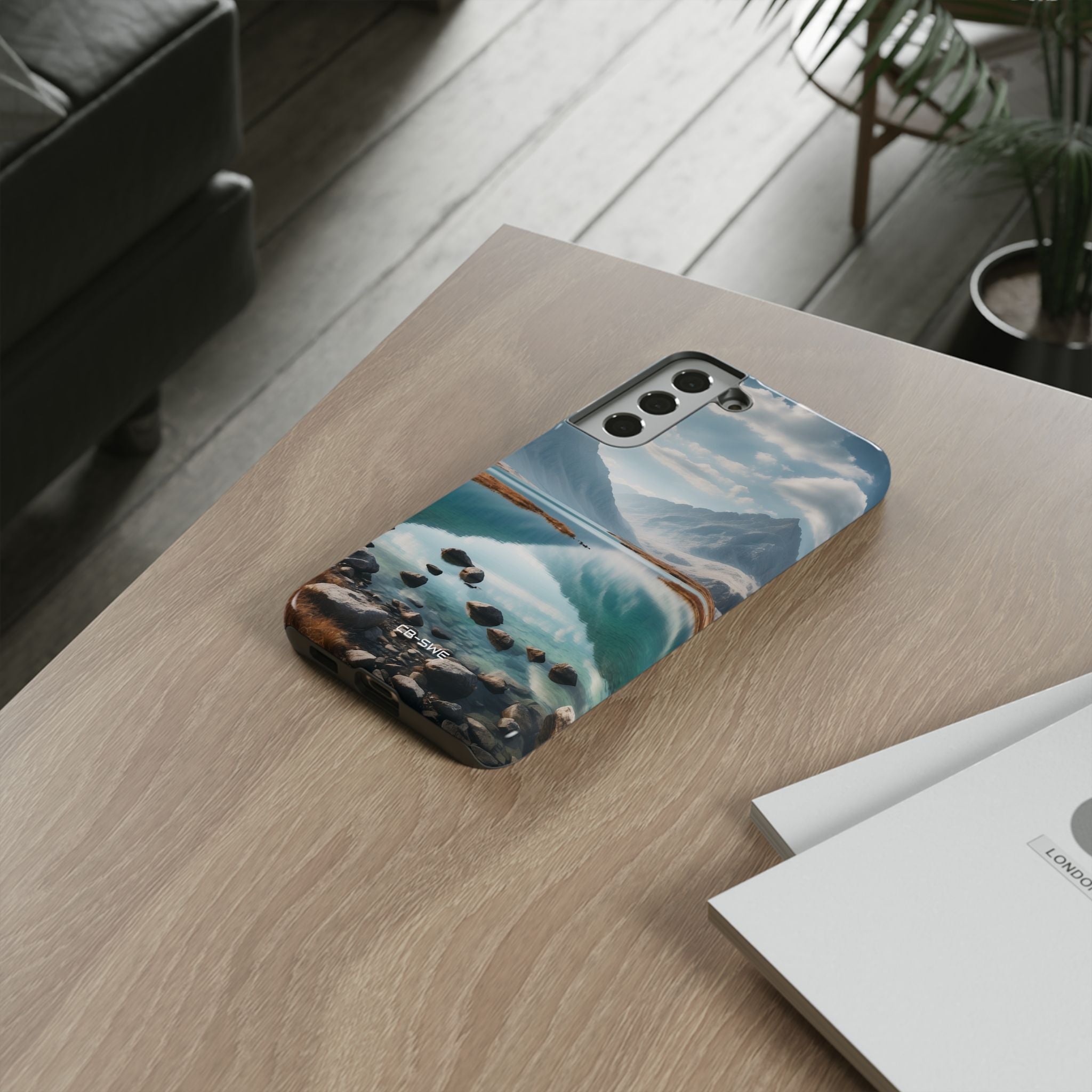 Mountain Reflections Swim - Samsung Case