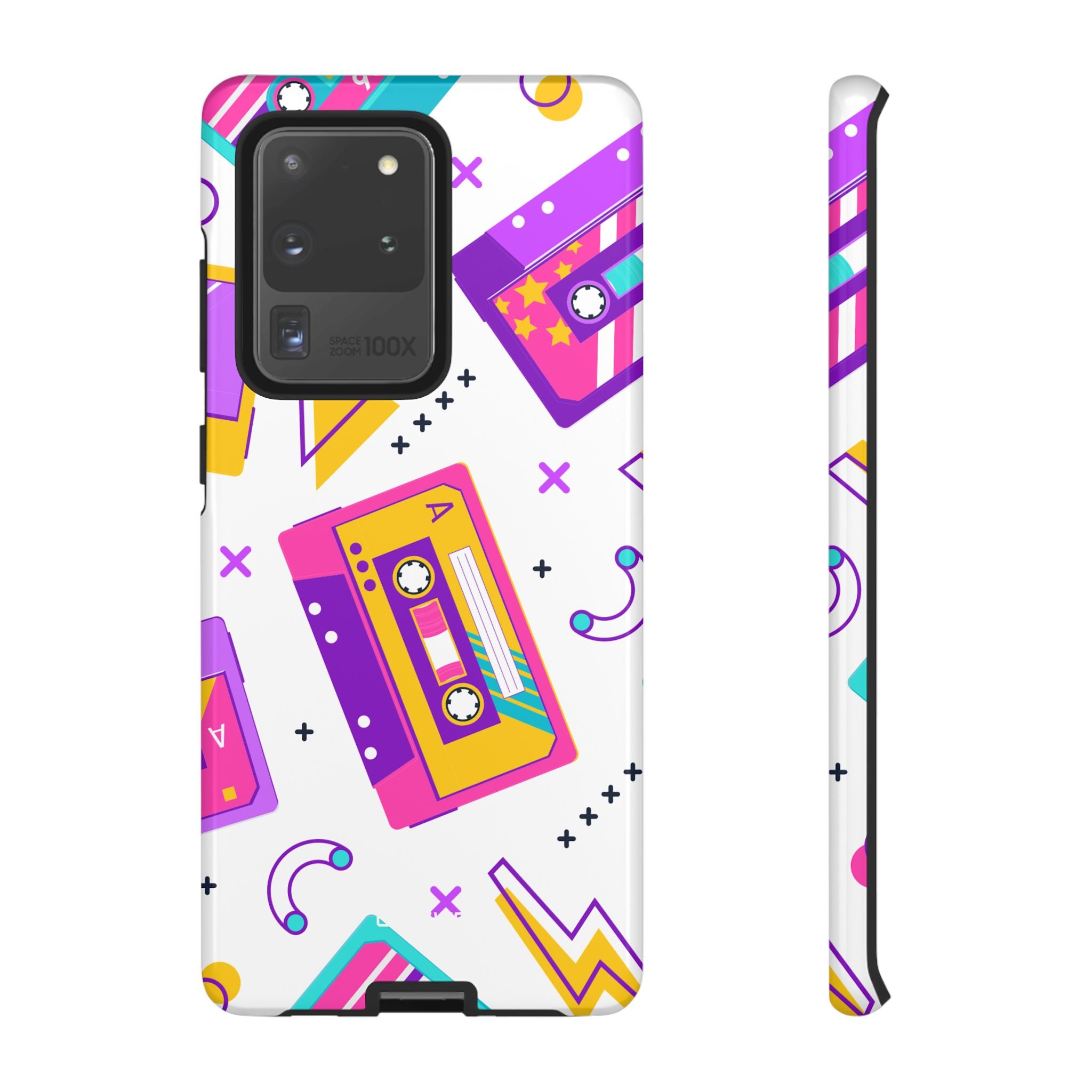 Retro Cassette Chaos - Samsung Case