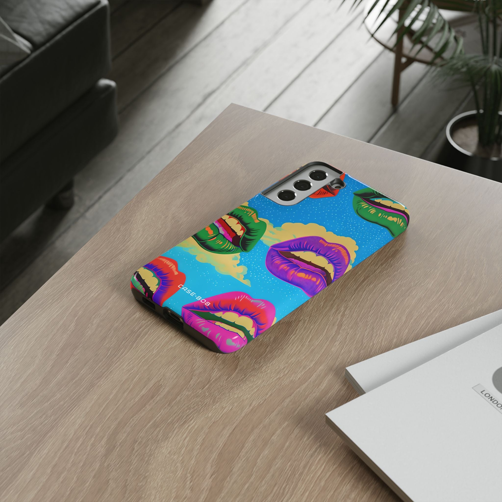 Colorful Lipscape Samsung S22 Plus Case - Tough