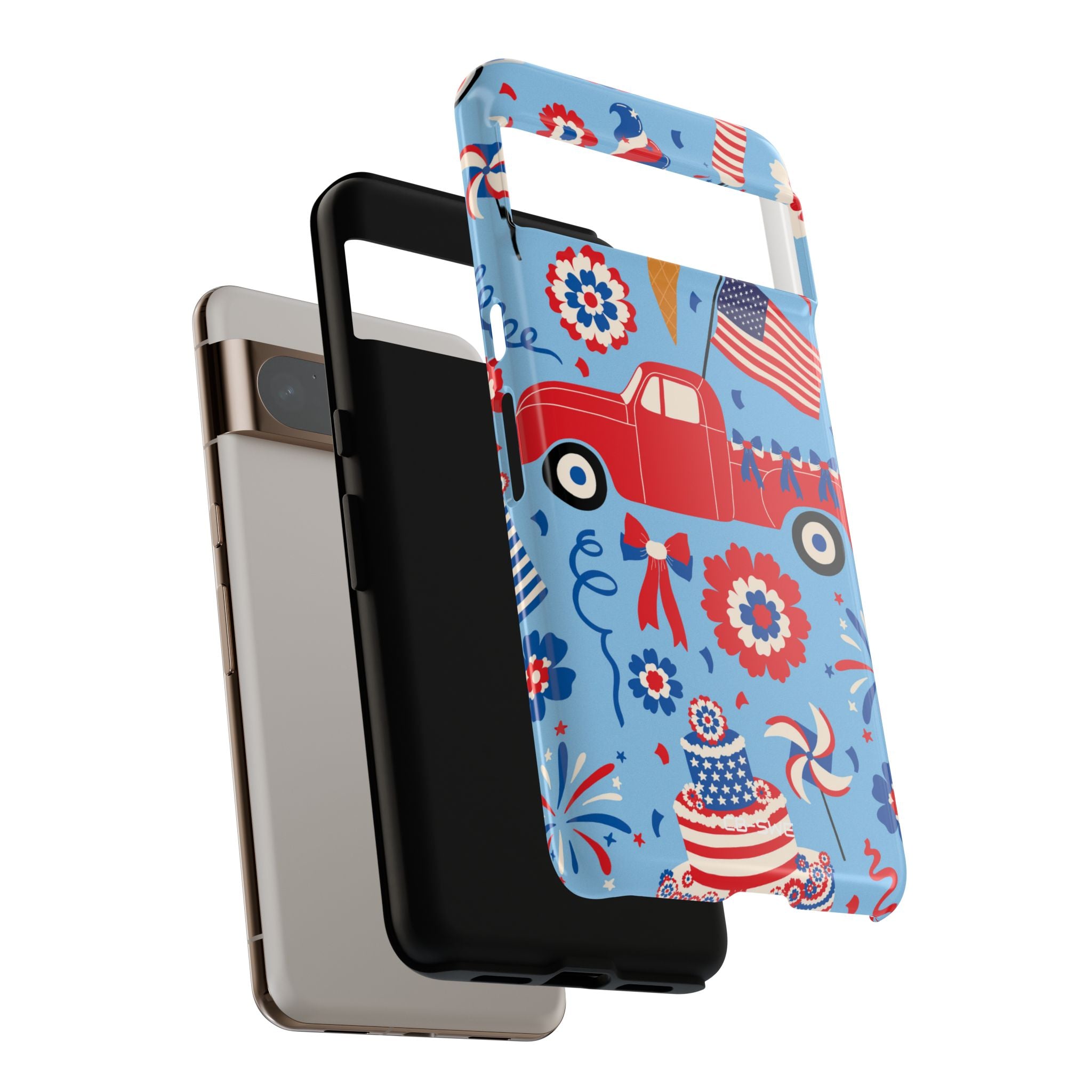Festive Truck Parade - Google Pixel Case