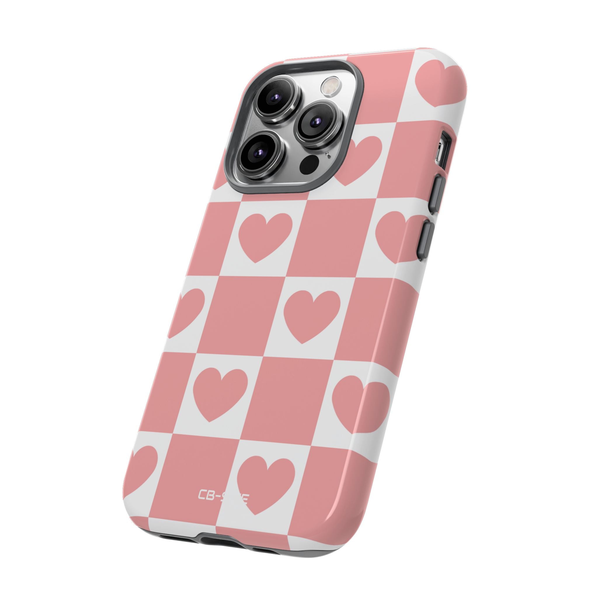 Love Checkered Harmony - iPhone Case