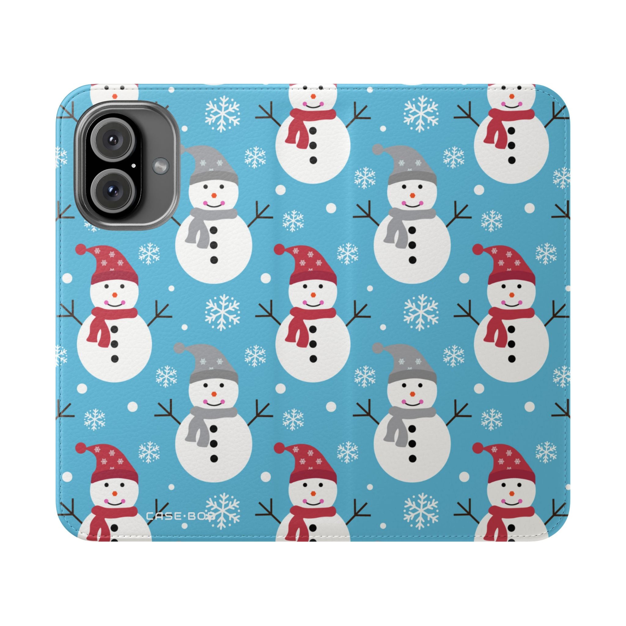 Snowman Glow - iPhone 16 Case - Lompakko