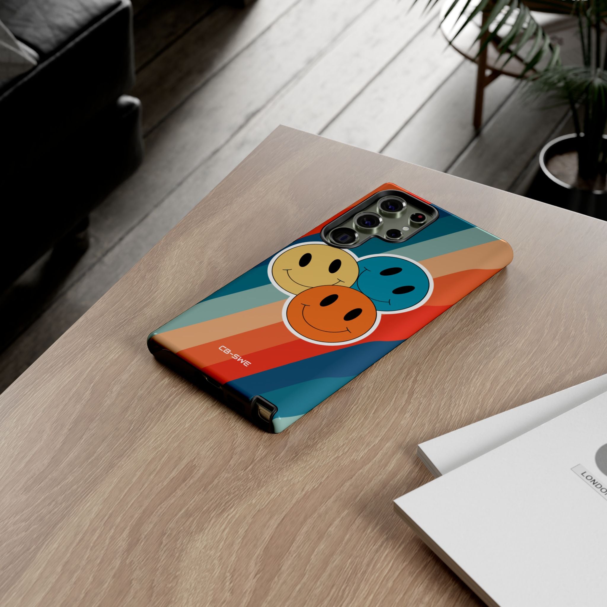 Retro Smiley Harmony - Samsung Case