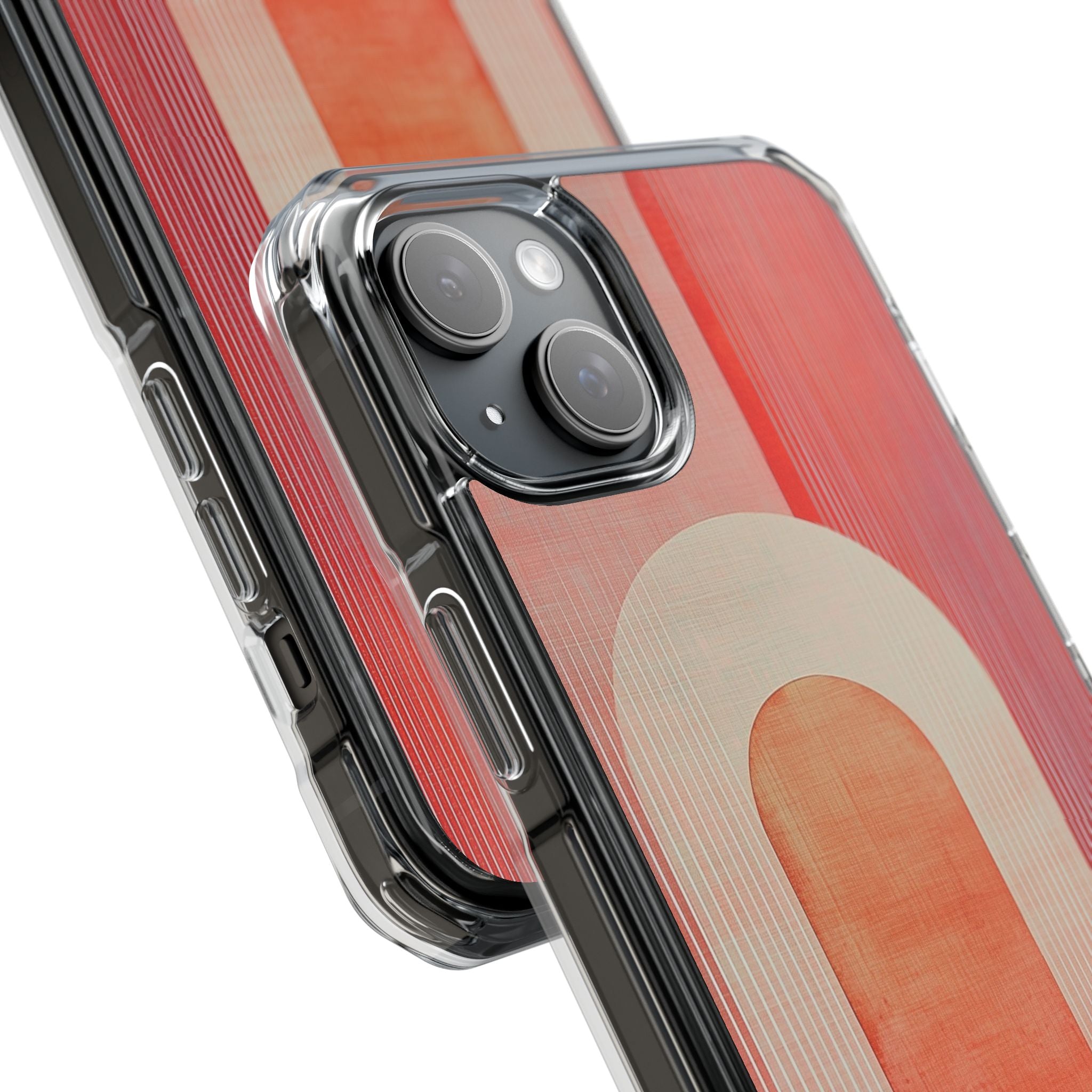 Crimson Arches iPhone 15 Plus Case - Impact