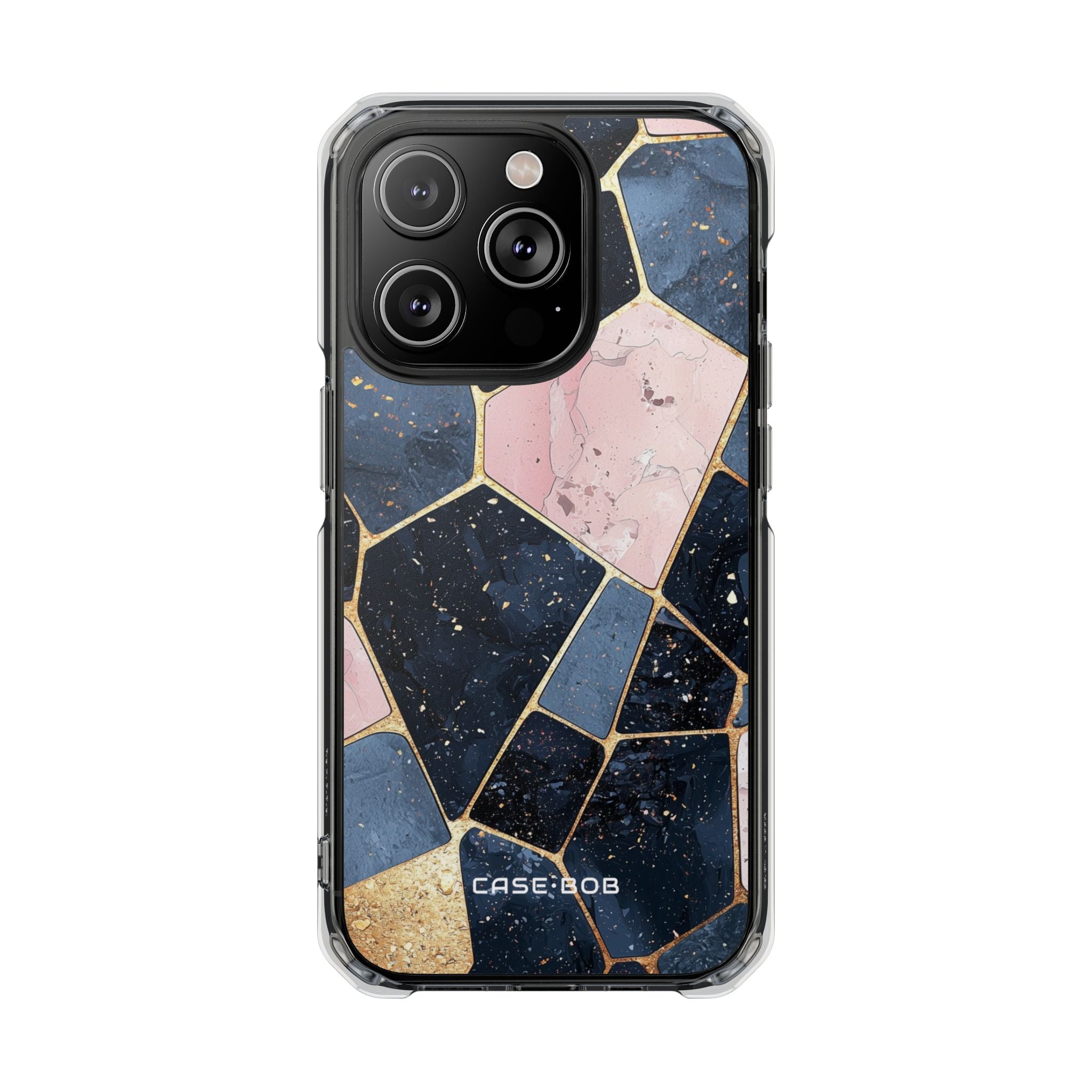 Golden Mosaic iPhone 14 Pro Case - Impact