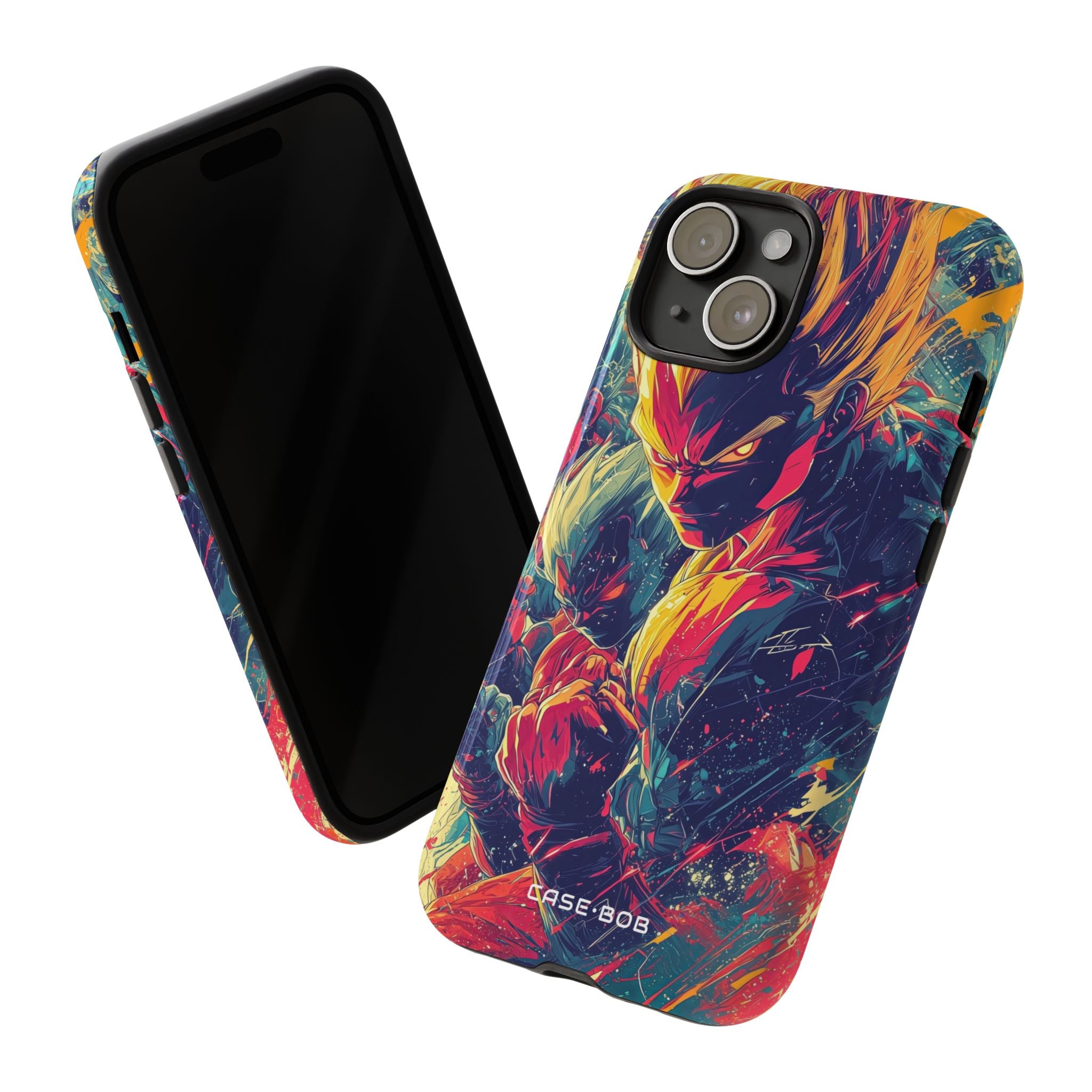 Yellow Fury iPhone 15 Case - Tough