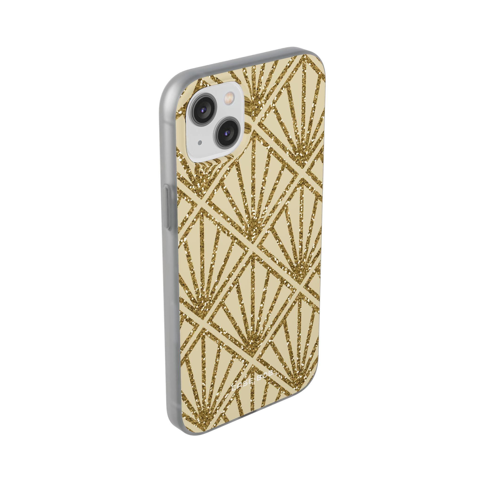 Gold Diamond Radiance iPhone 14 Plus Case - Soft
