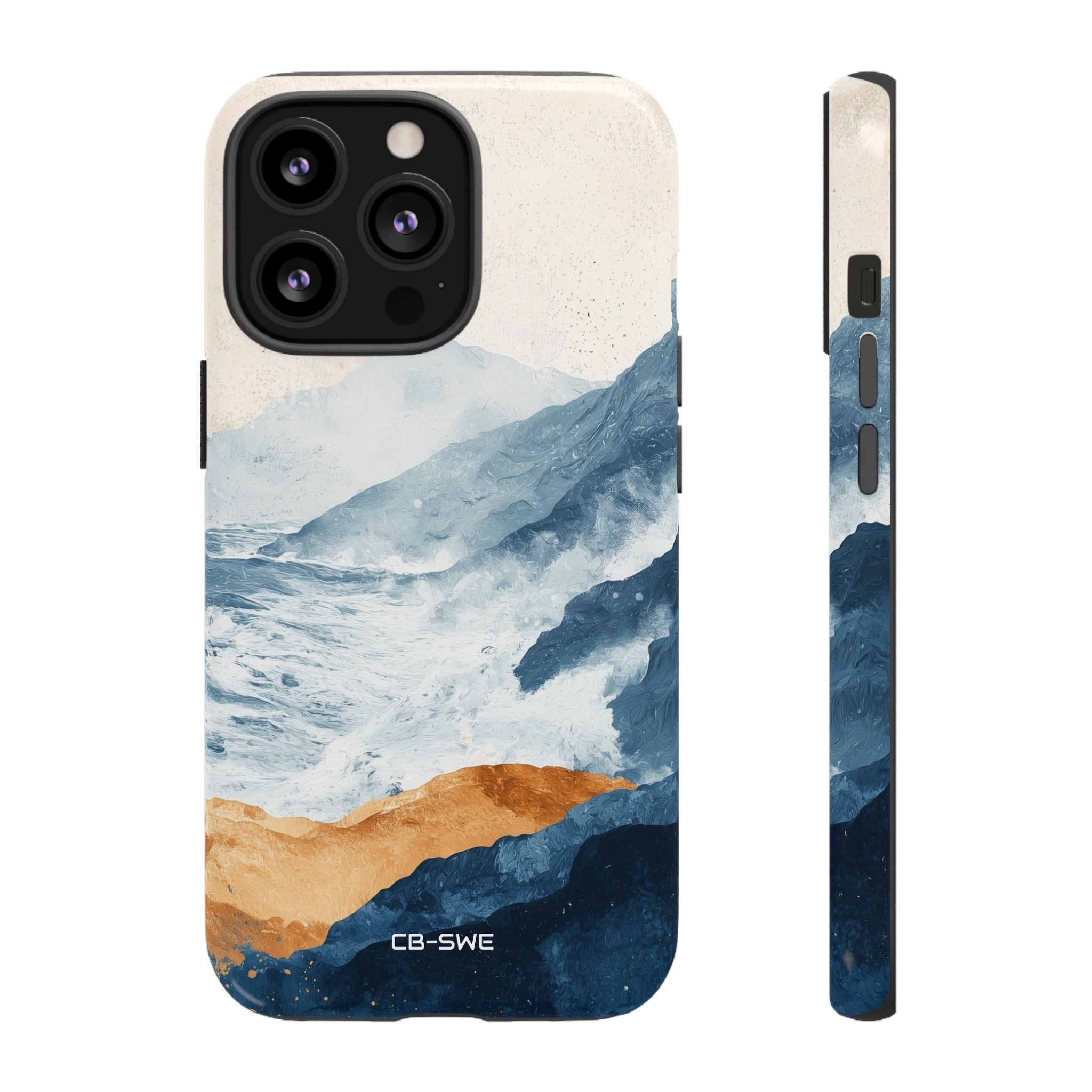 Waves Embrace Shore - iPhone Case