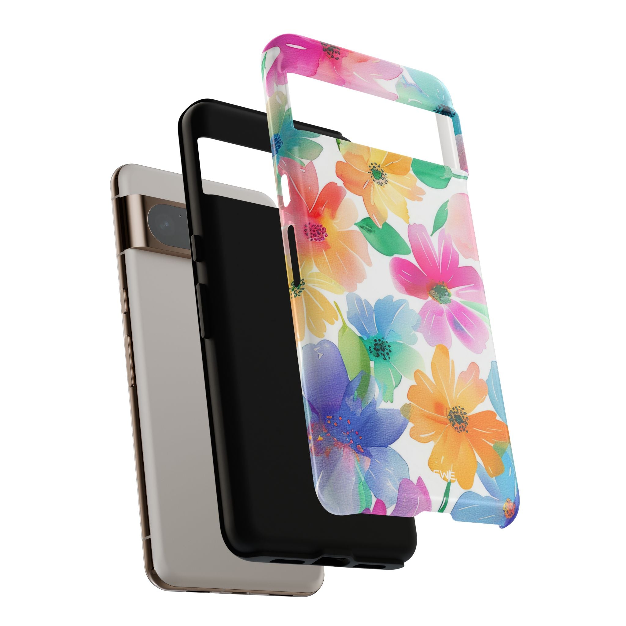 Vibrant Floral Impression - Google Pixel Case