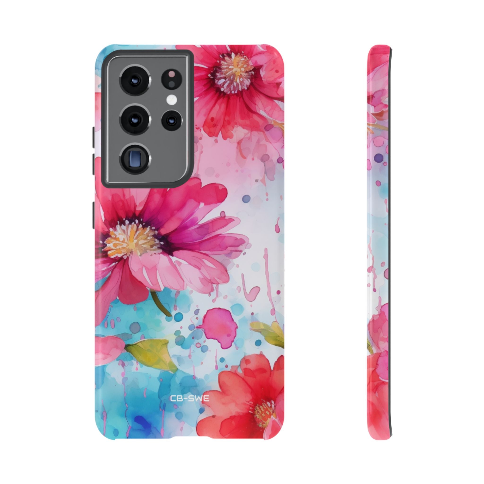 Vibrant Floral Dance - Samsung Case
