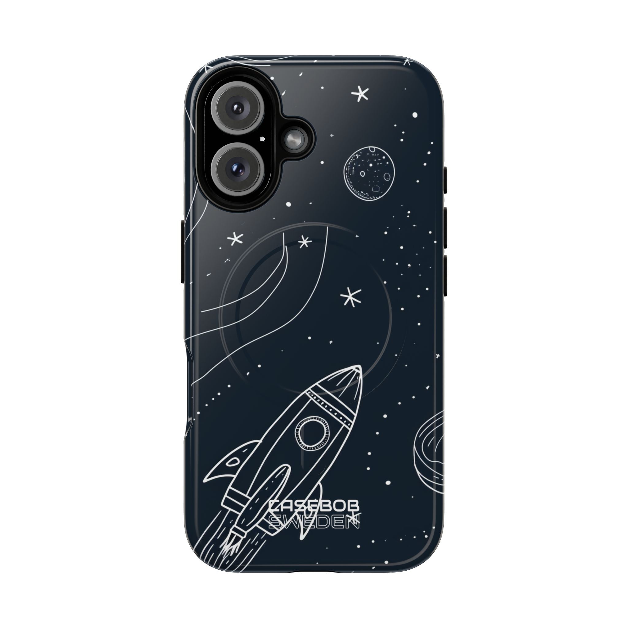 Cosmic Rocket Drift iPhone 16 - Tough+