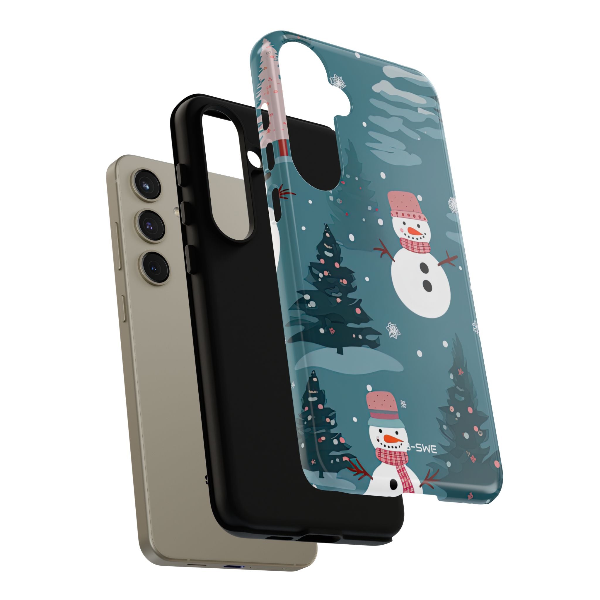 Snowmen Celebrate Together - Samsung Case