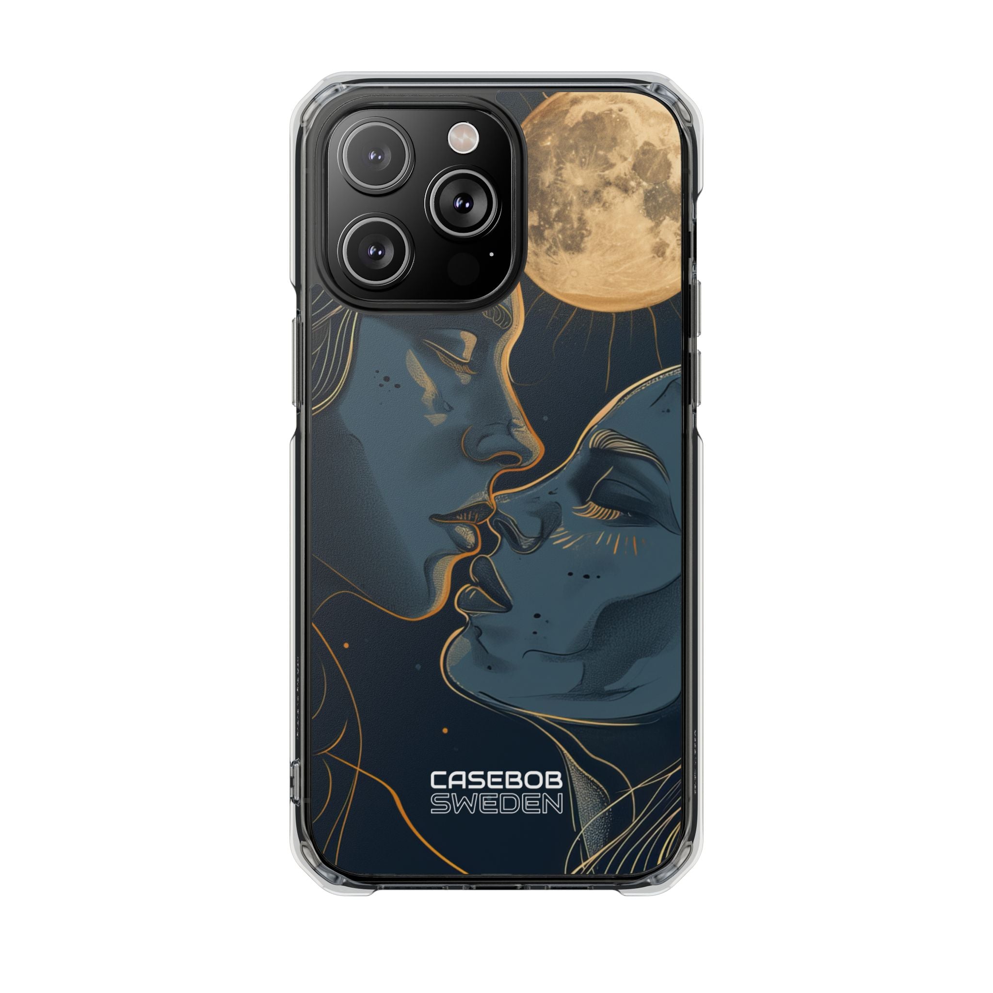 Moonlit Lovers Whisper iPhone 14 - Impact Clear+
