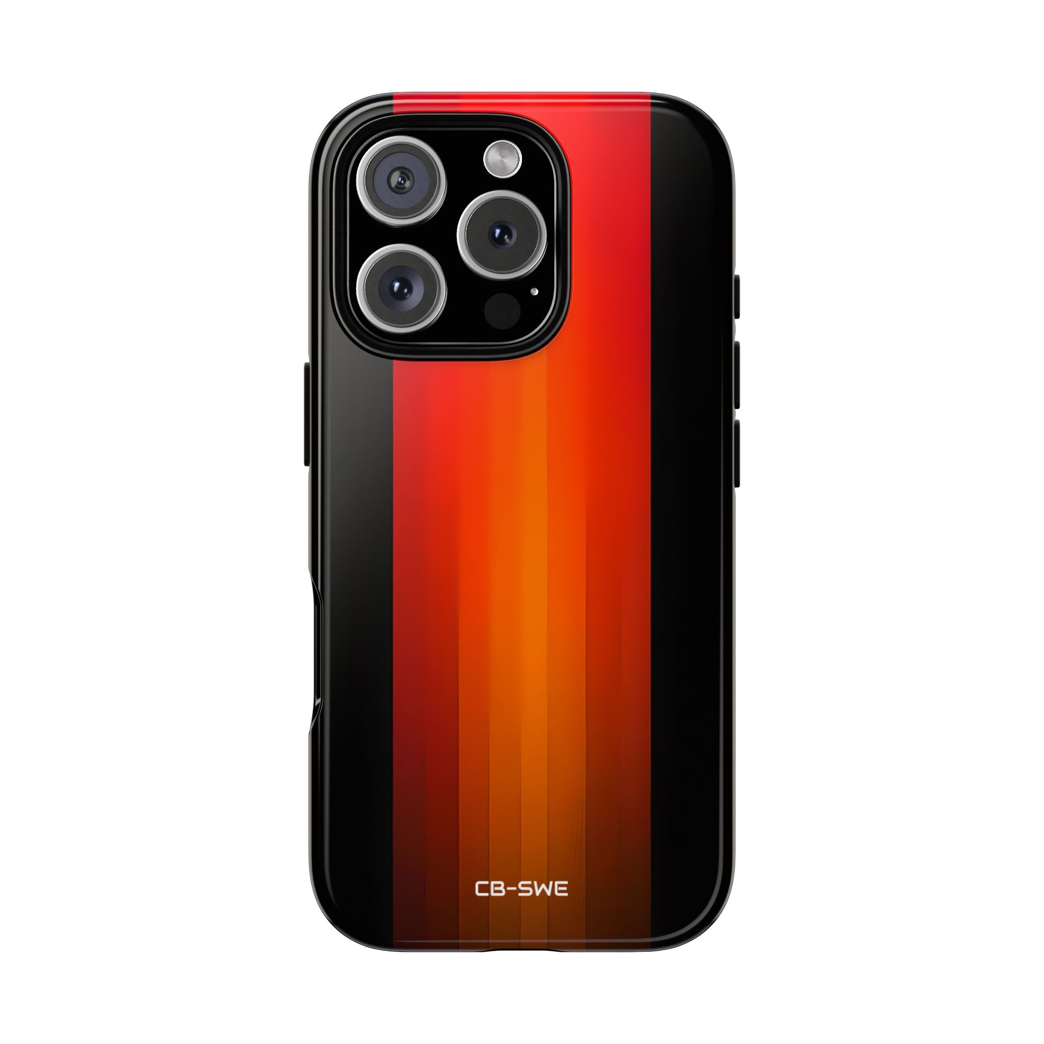 Fiery Symmetry Blaze - iPhone Case