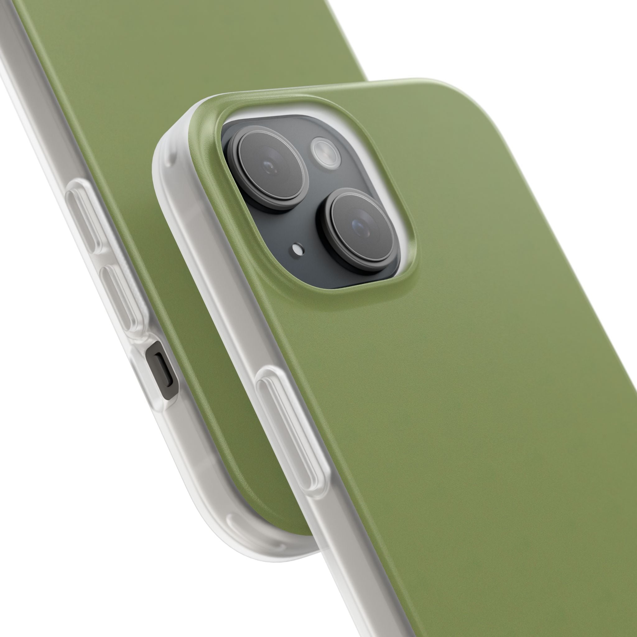 Moss Green iPhone 15 - Flexi