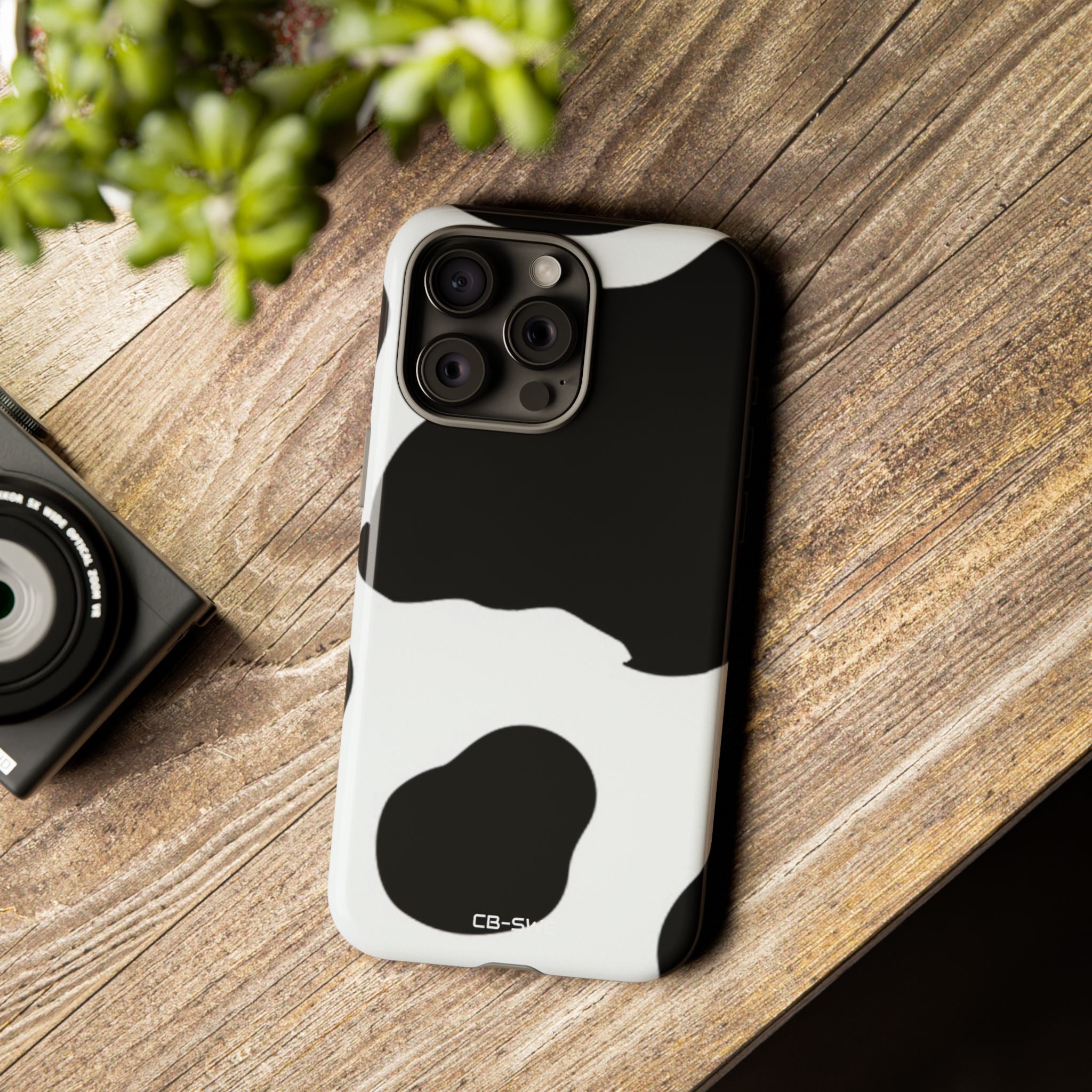 Organic Cow Print - iPhone Case