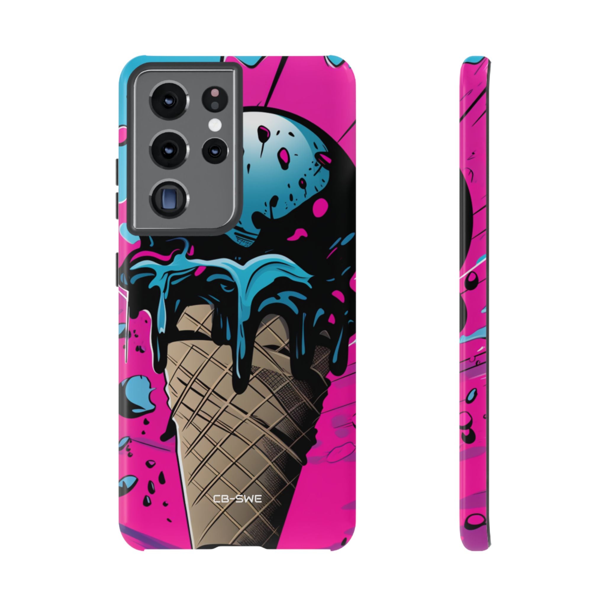 Vibrant Ice Cream Splash - Samsung Case