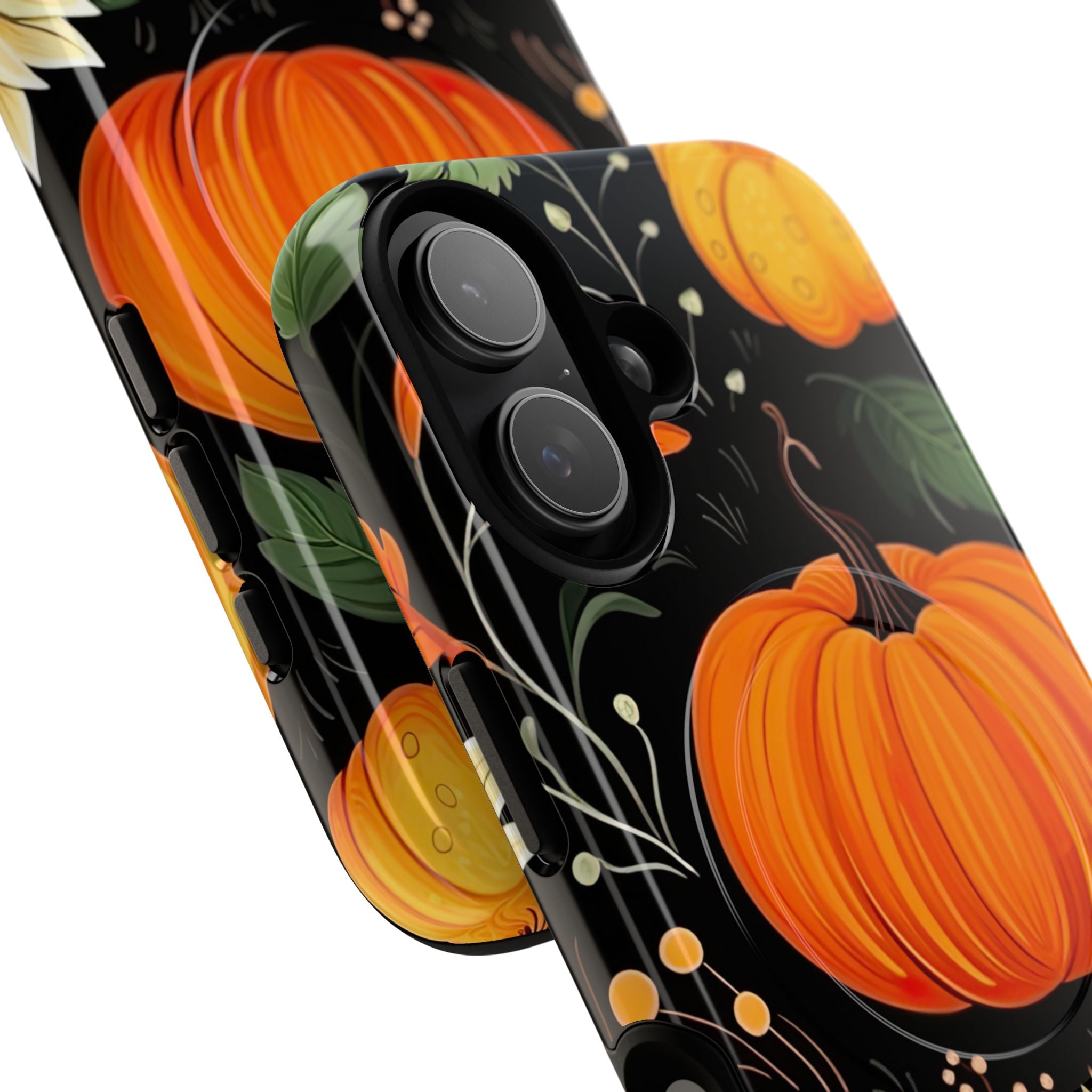 Pumpkin Glow iPhone 17 Case - Tough+