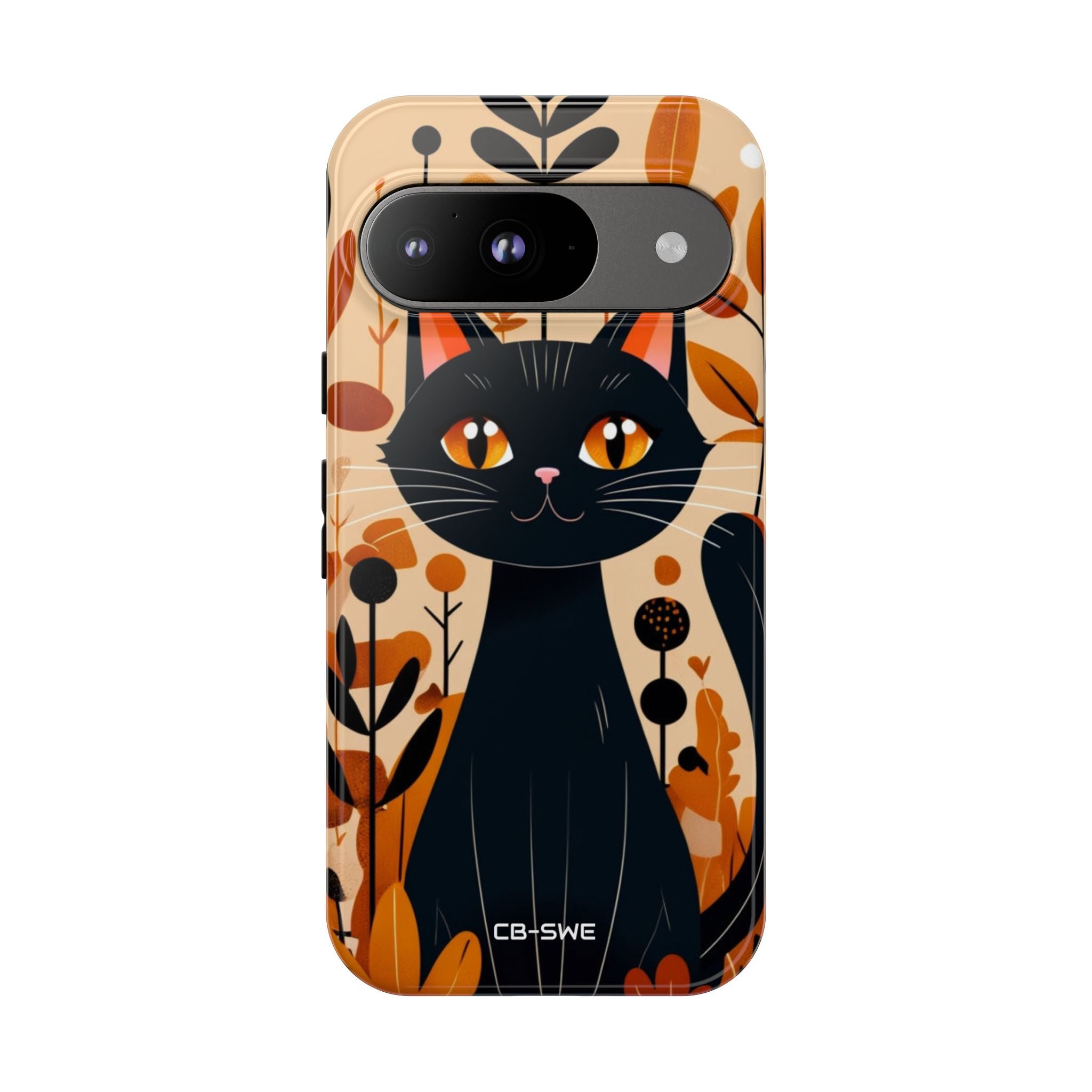 Autumnal Cat Whimsy - Google Pixel Case