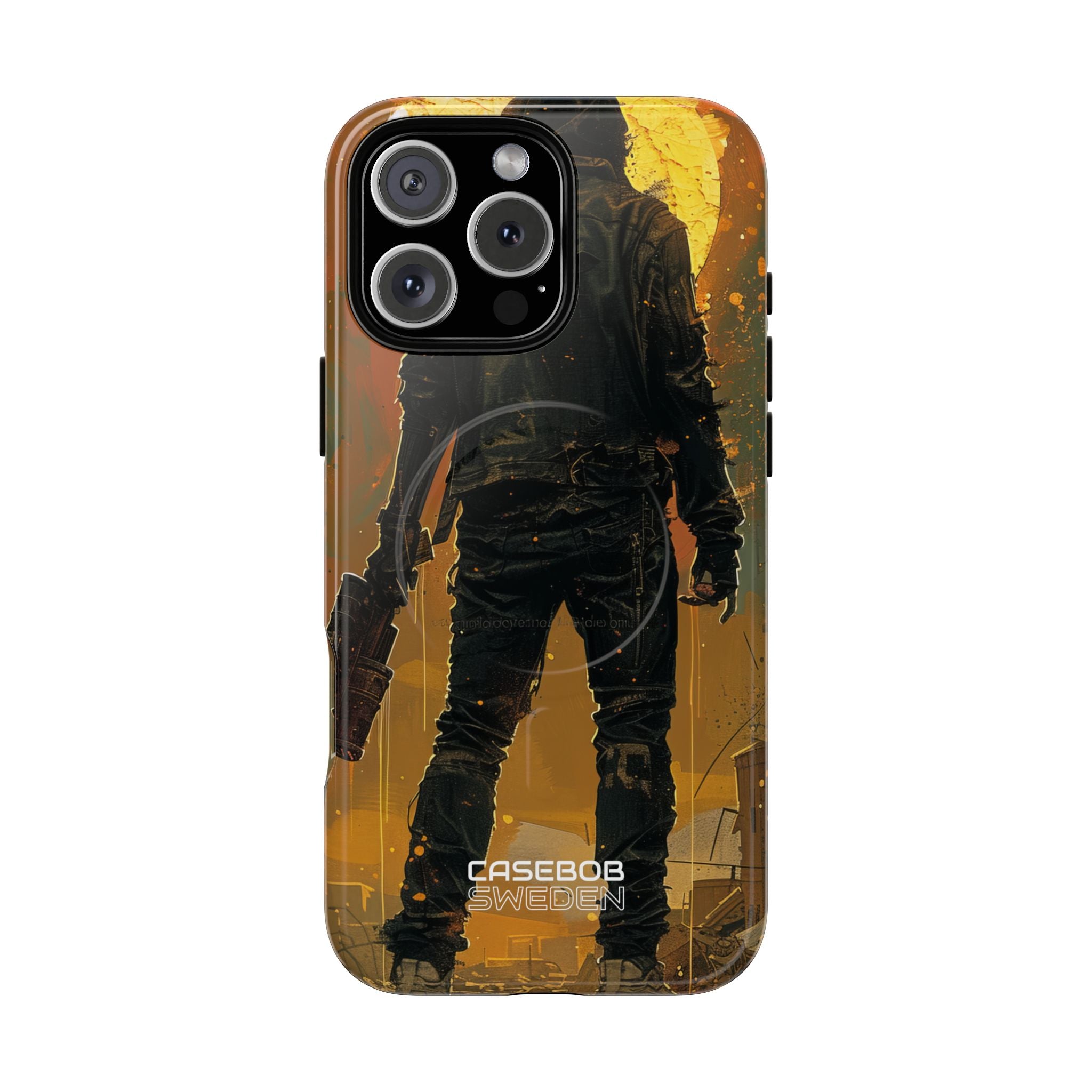 Crimson Fallout Horizon iPhone 16 - Tough+