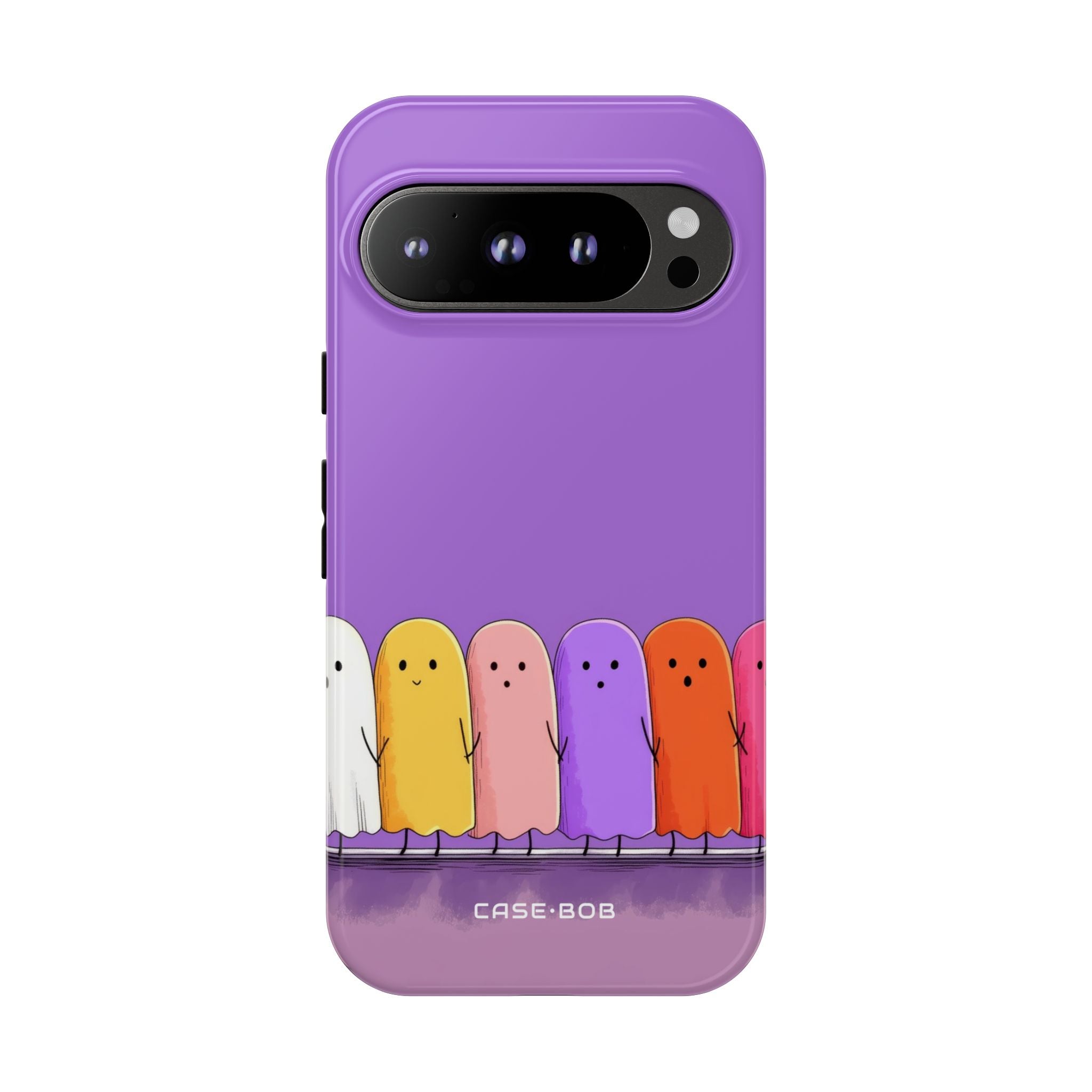 Colorful Ghosts Google Pixel 9 Pro Case - Tough