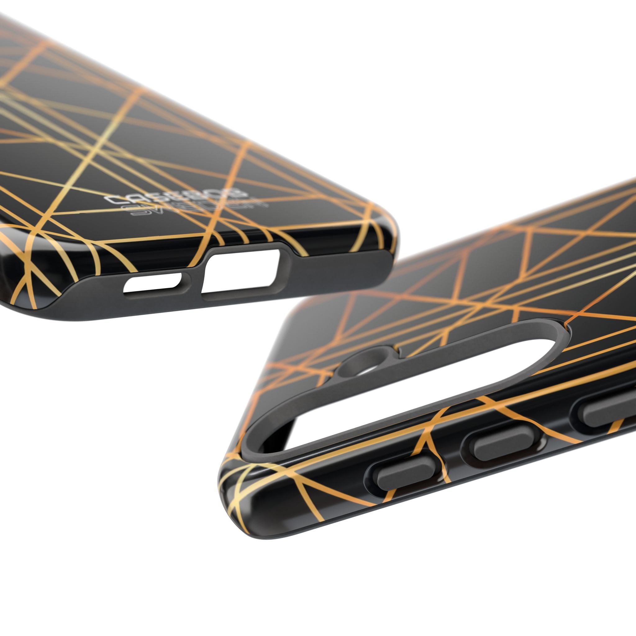 Gouden Geometrische Elegant Samsung S25 - Tough