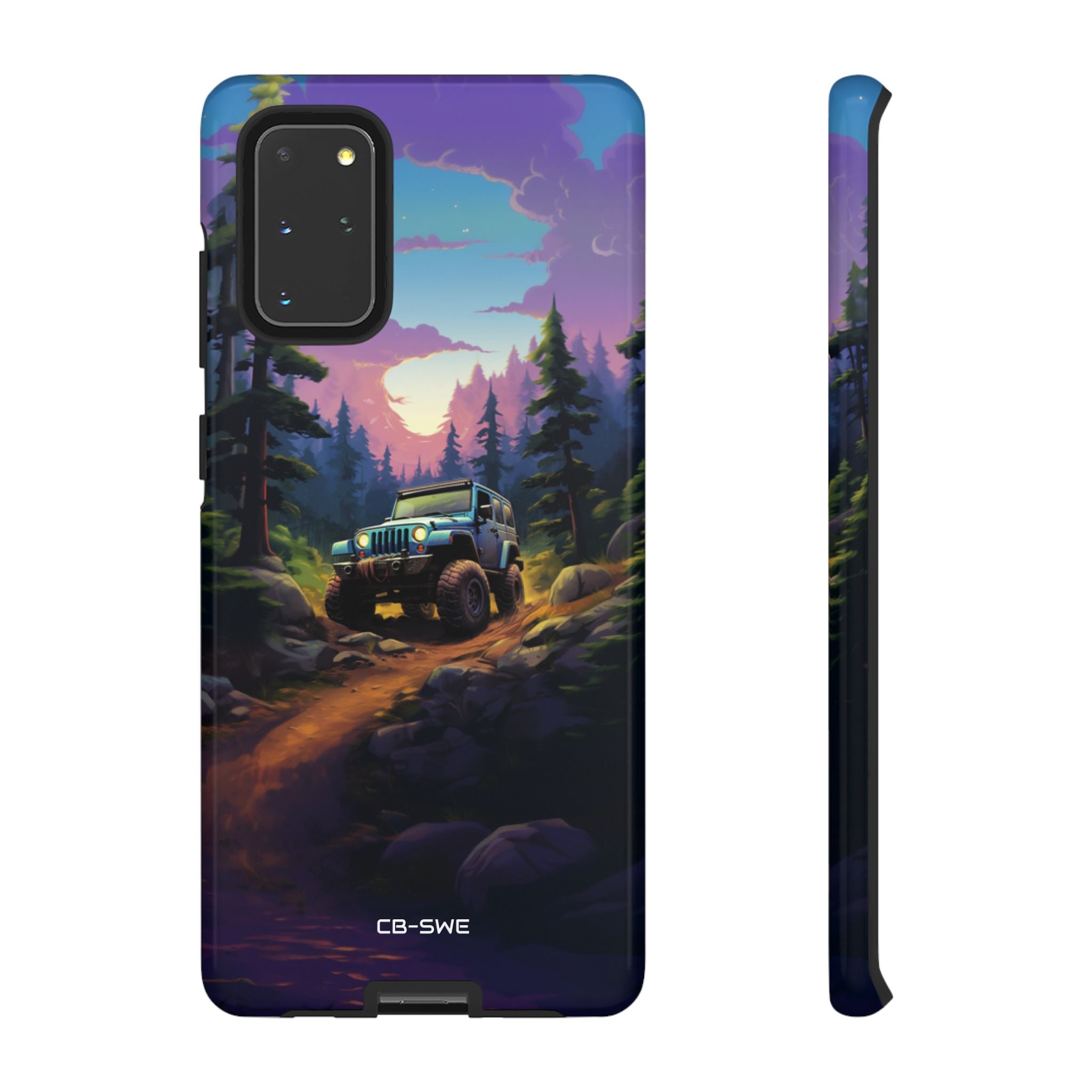 Sunset Forest Drive - Samsung Case