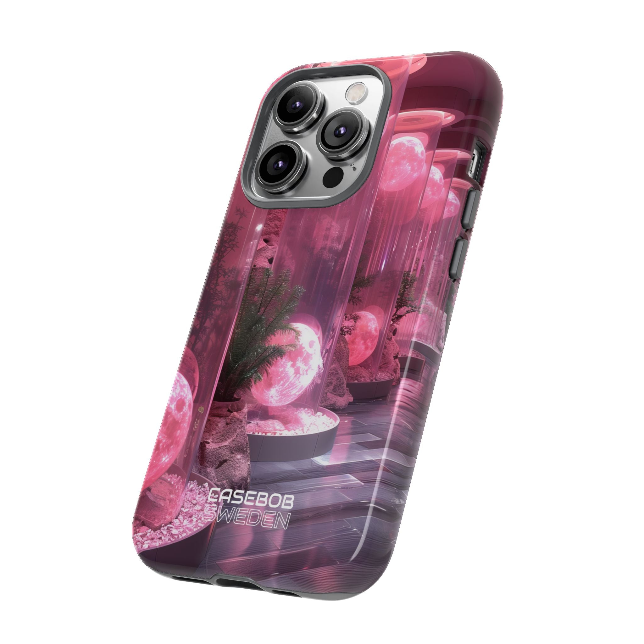 Futuristic Moon Garden iPhone 14 - Tough