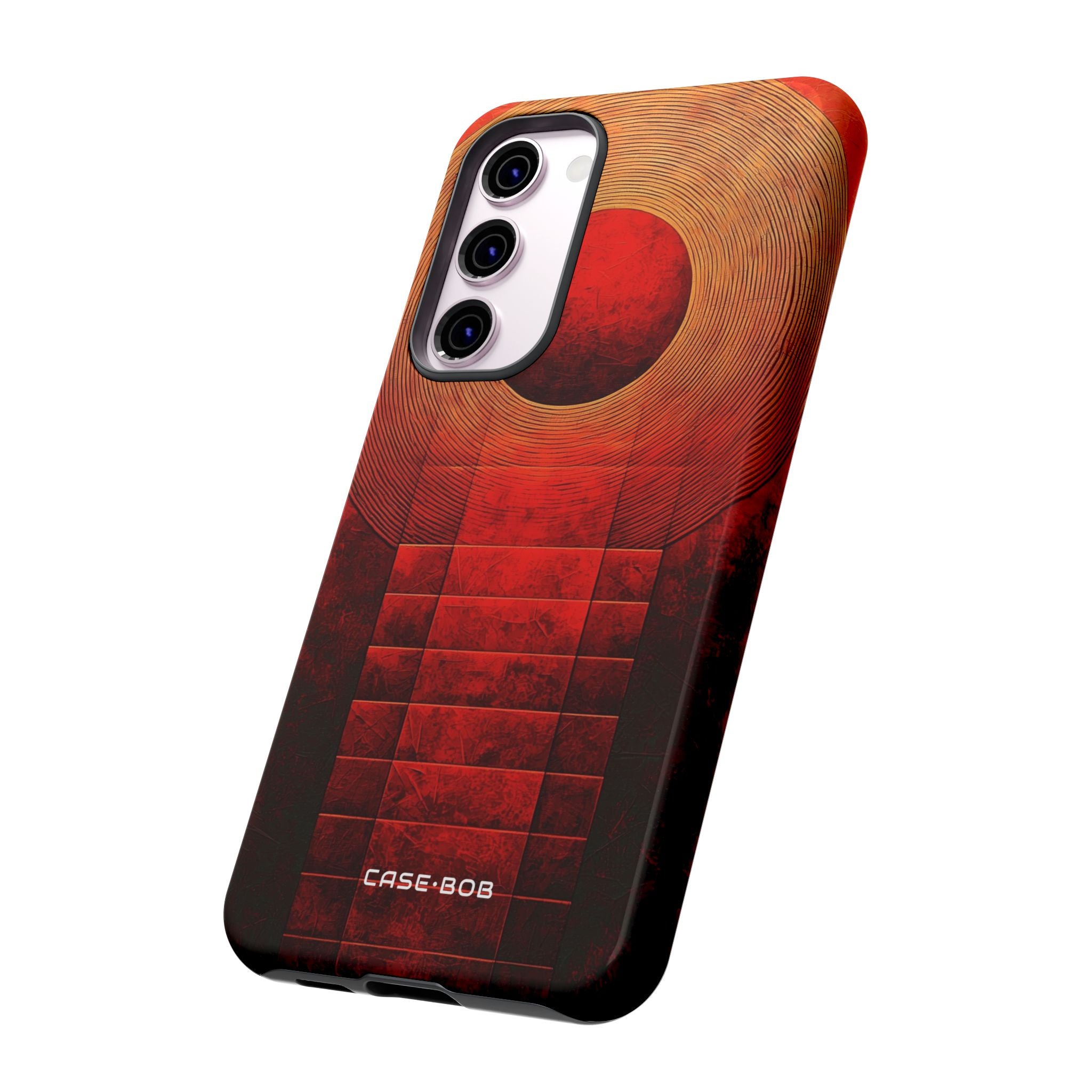 Crimson Orbit Samsung S23 Plus Case - Tough