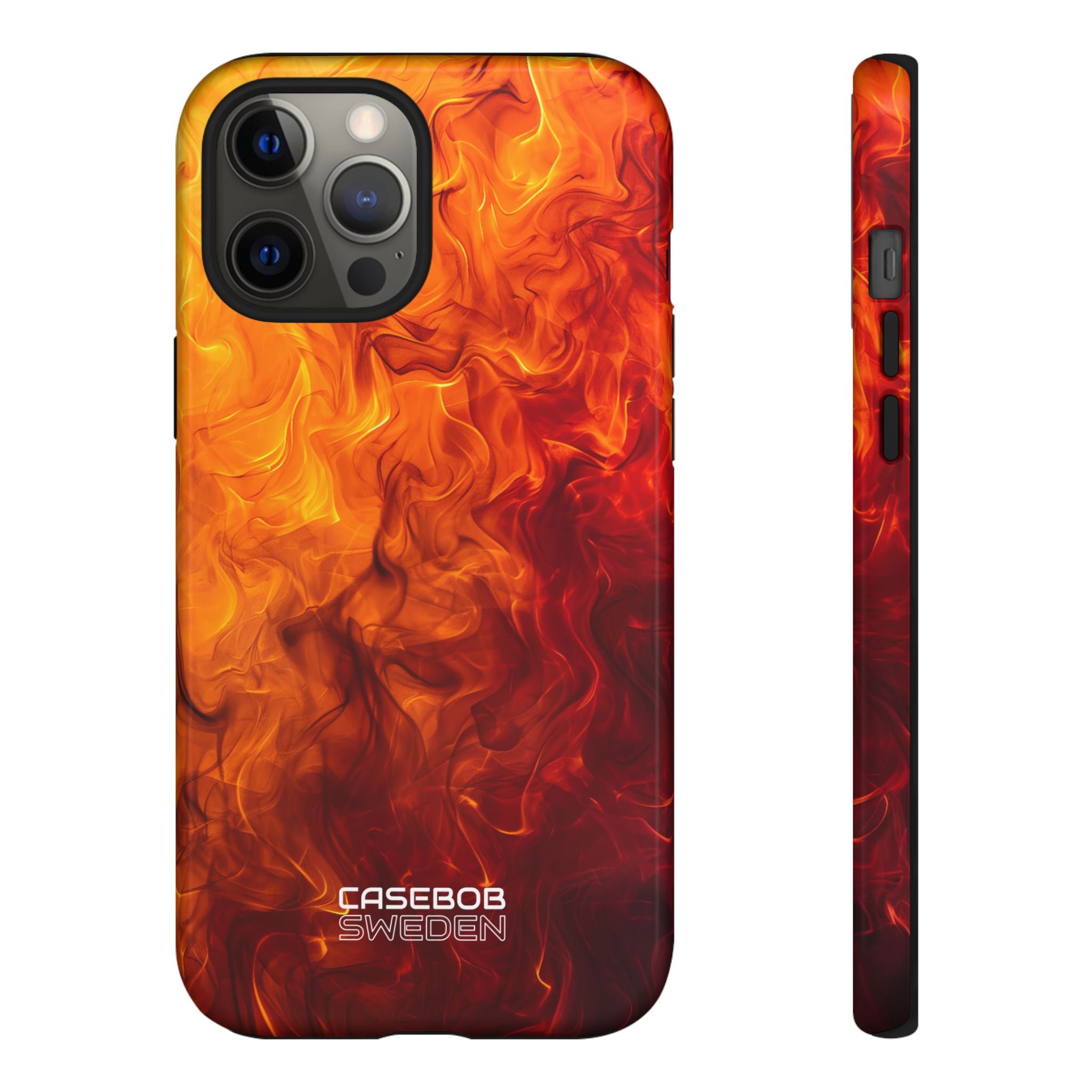 Flaming Energy Swirl iPhone 12 - Tough
